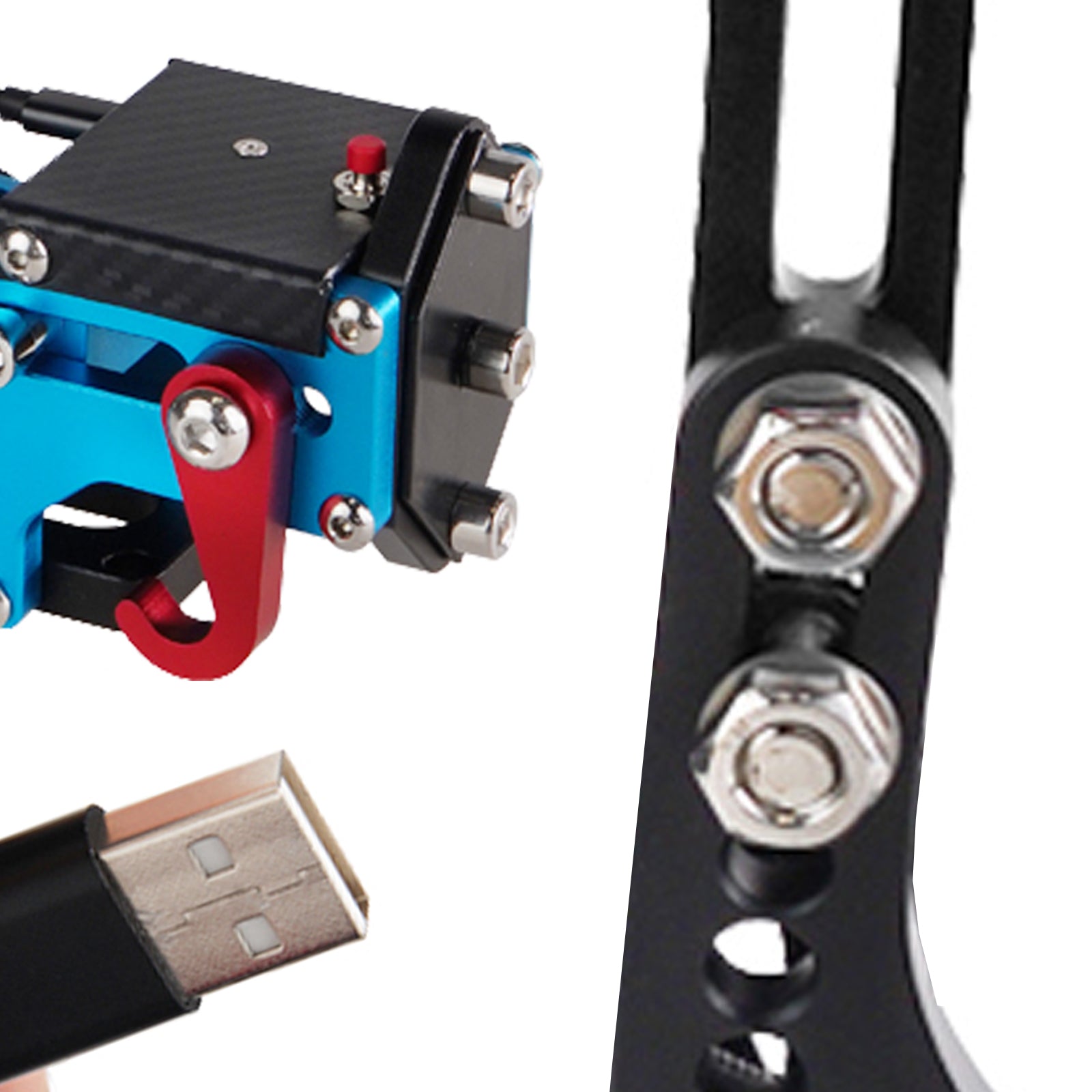 USB3.0 14 BITS PS4/PS5 SIM voor racegames, T300RS stuurwielondersteuning