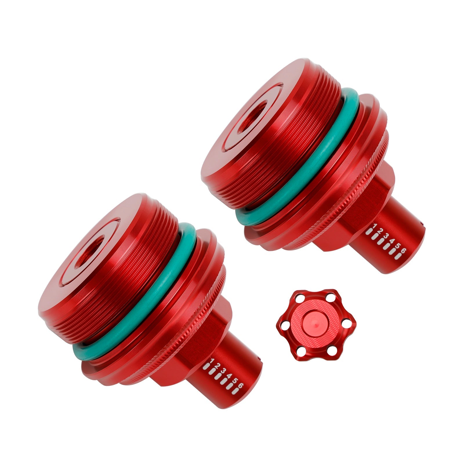 Yamaha Mt-03 Mt 03 2019-2023 2Pcs Fourche Précharge Ajusteur Boulon Vis Cnc