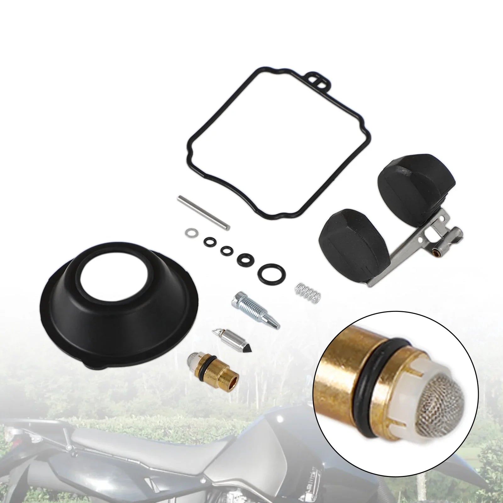 Yamaha XV250 Virago XVS650 V-STAR kaasuttimen korjaussarja