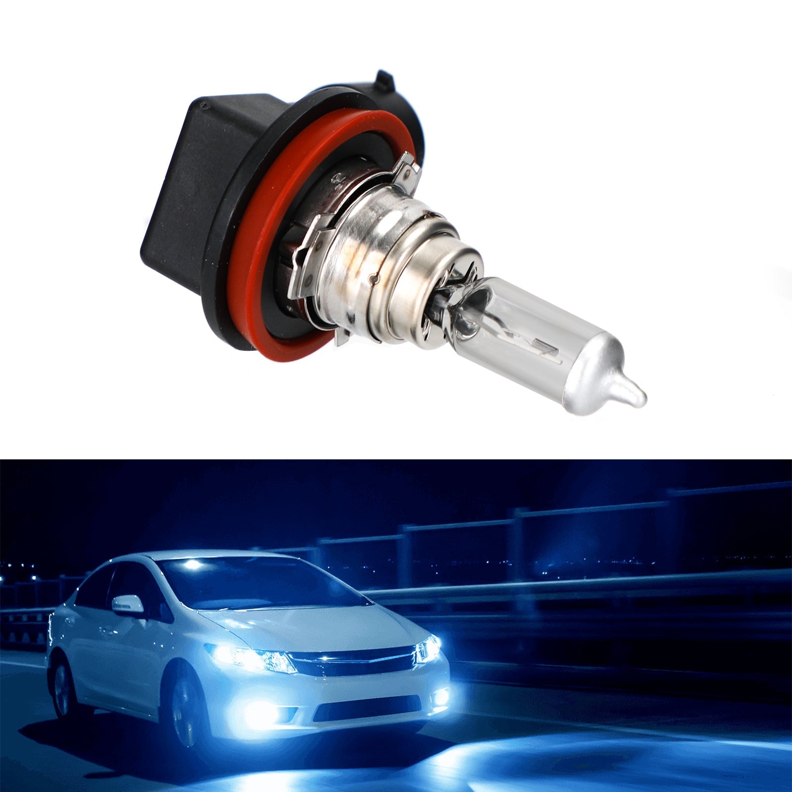 H16 per lampada faro originale dell'auto OSRAM PGJ19-3 12V19W 64219L+generico