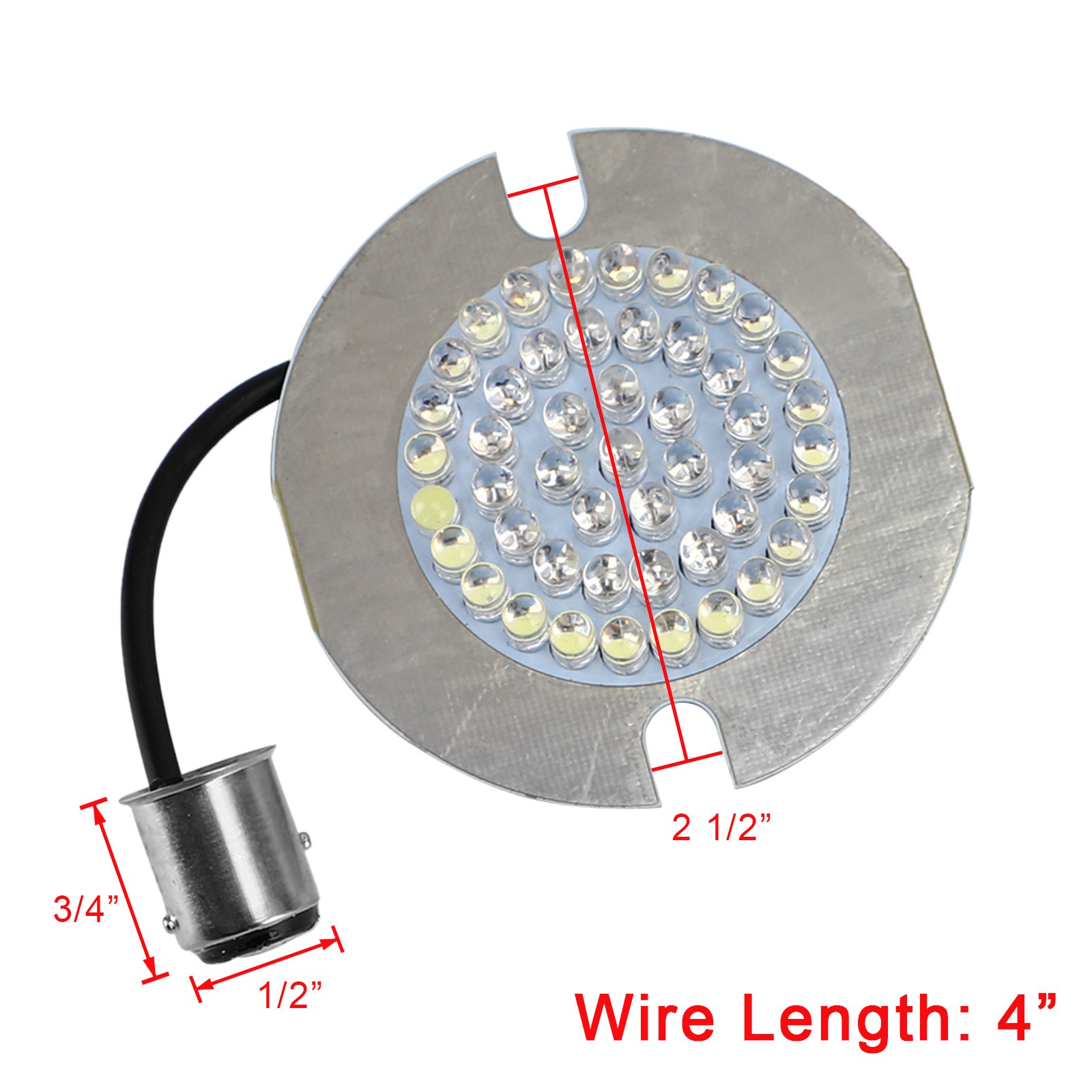 Zadnja utripajoča lučka 1157 LED za Dyna Touring Electra Glide Road Generic