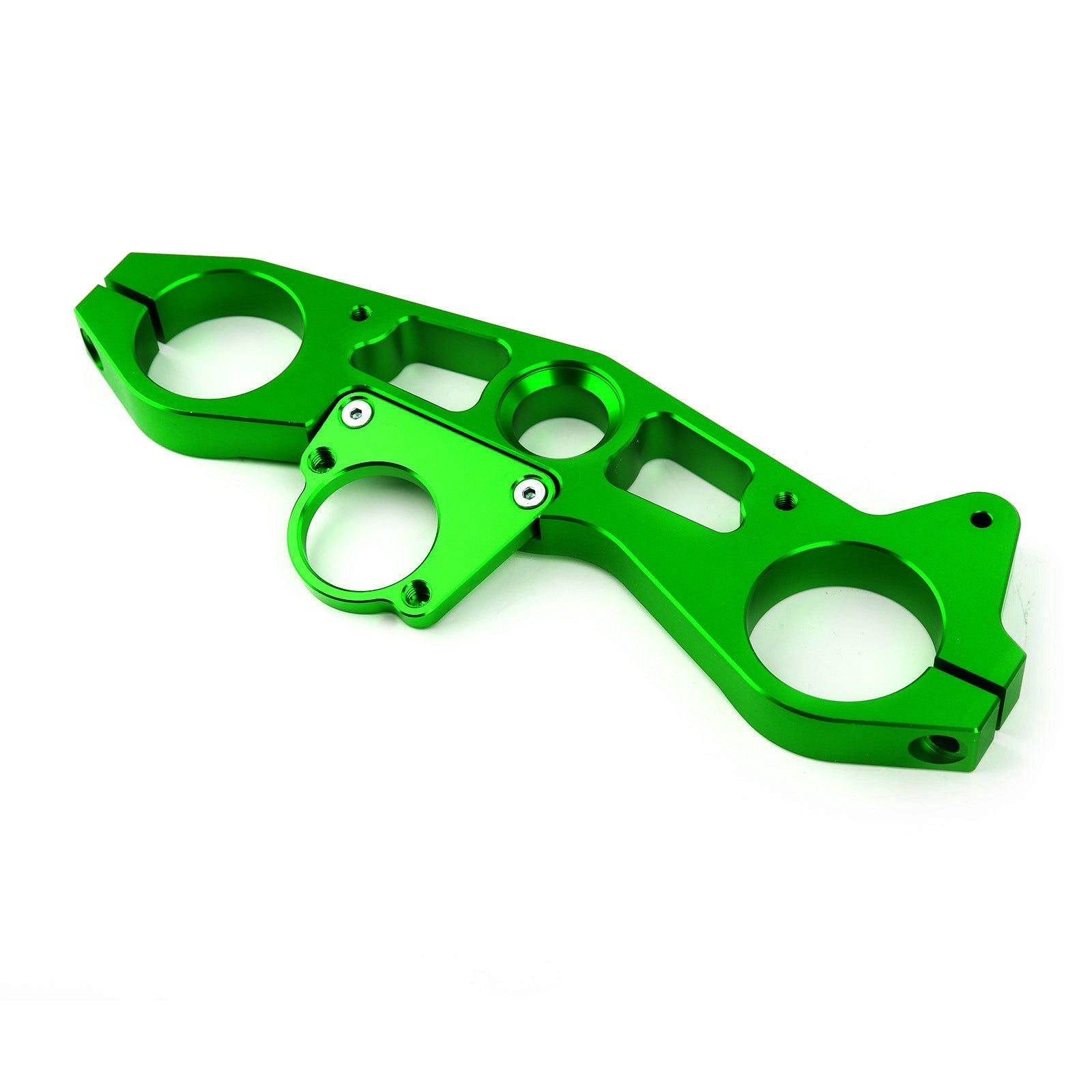 Abbassando la maglietta superiore per la forcella per Kawasaki Ninja ZX6R 09-12 Generico
