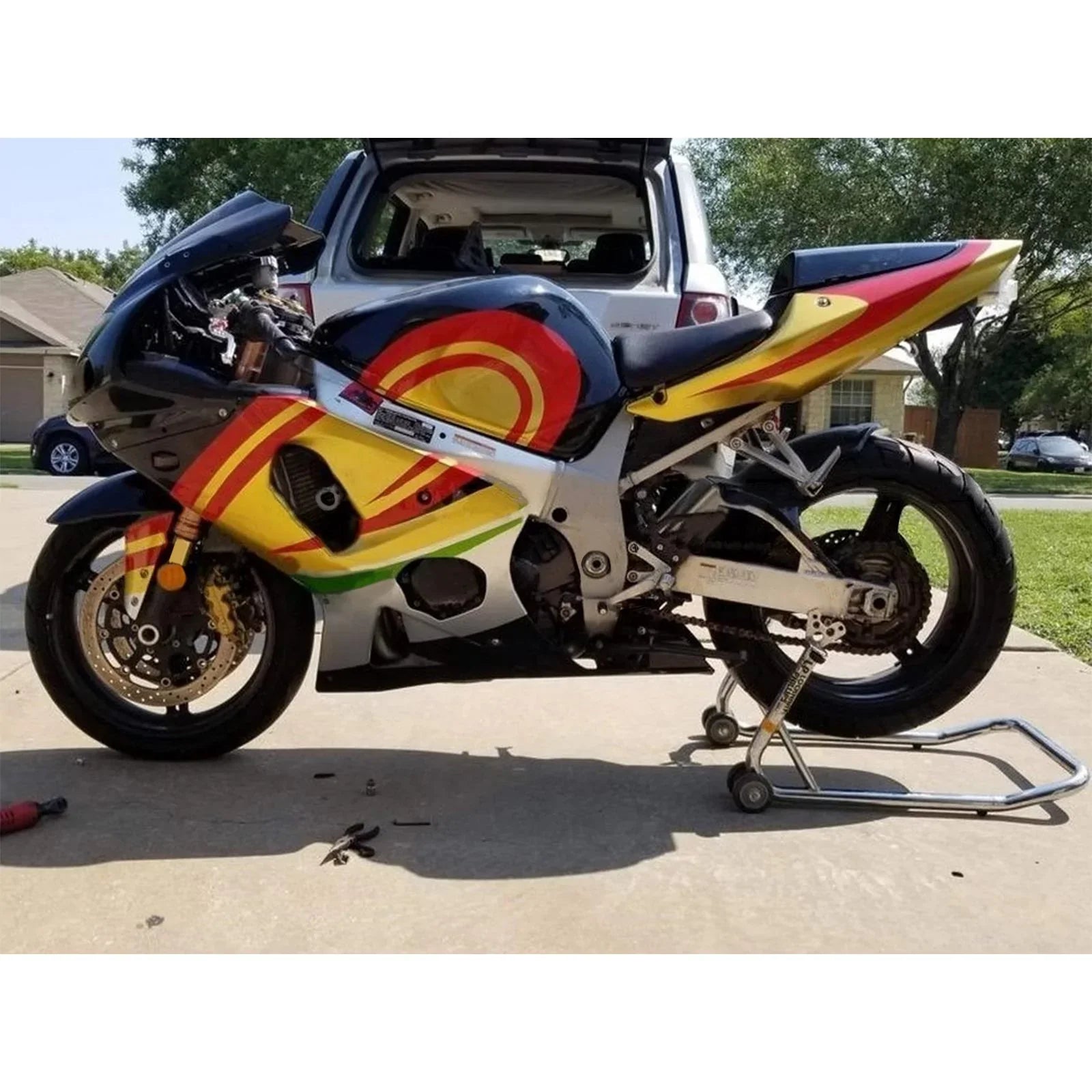 Amotopart Suzuki GSXR1000 2000-2002 K1 K2 FAR