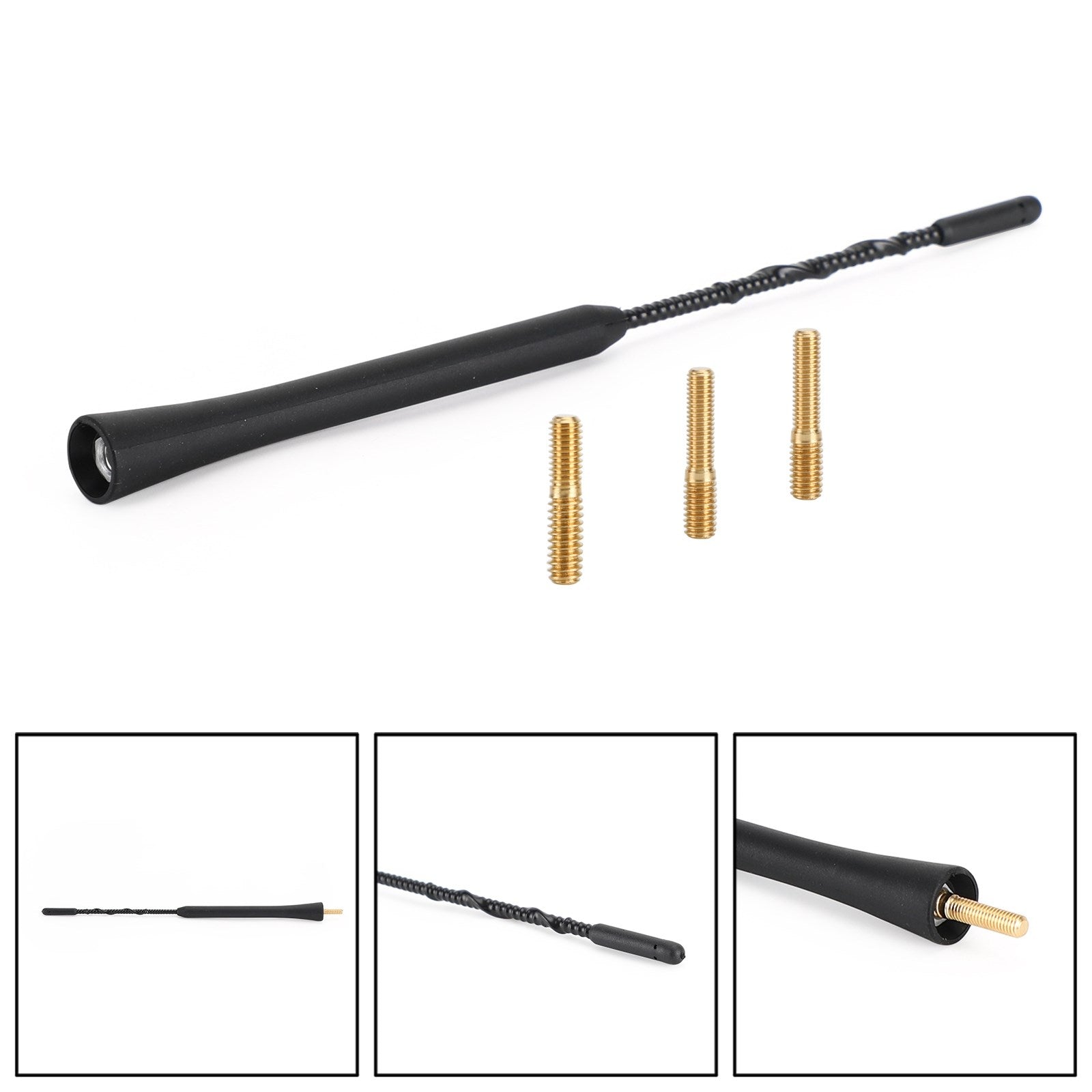 Toyota Tacoma 1995-2016 Mât d'antenne noir AM/FM 11" pouces