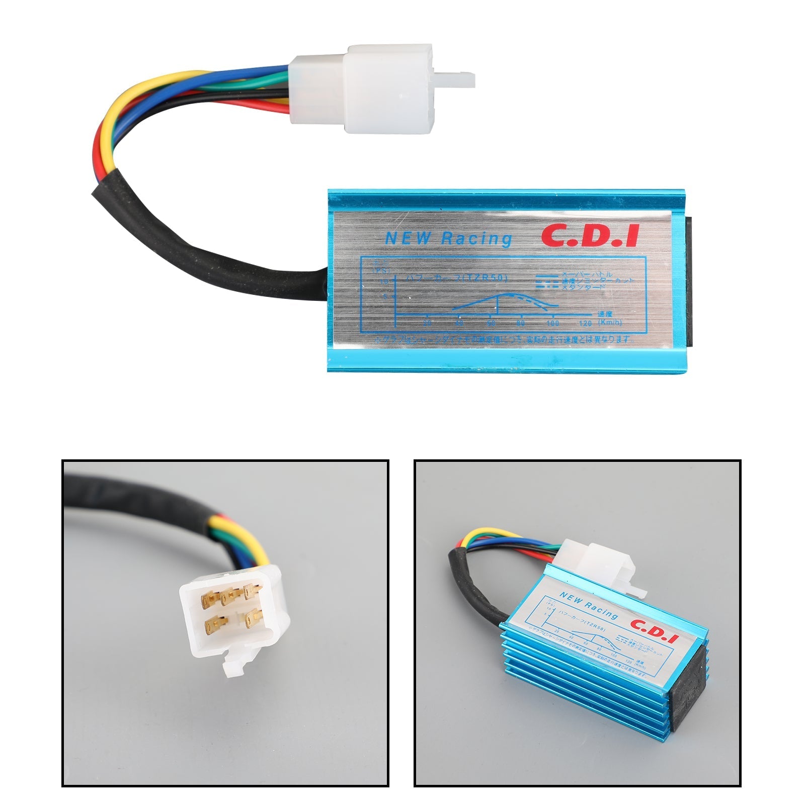 5 pin performance racing CDI voor GY6 ATV 50 125 150 bromfiets go kart scooter 139QMB generieke