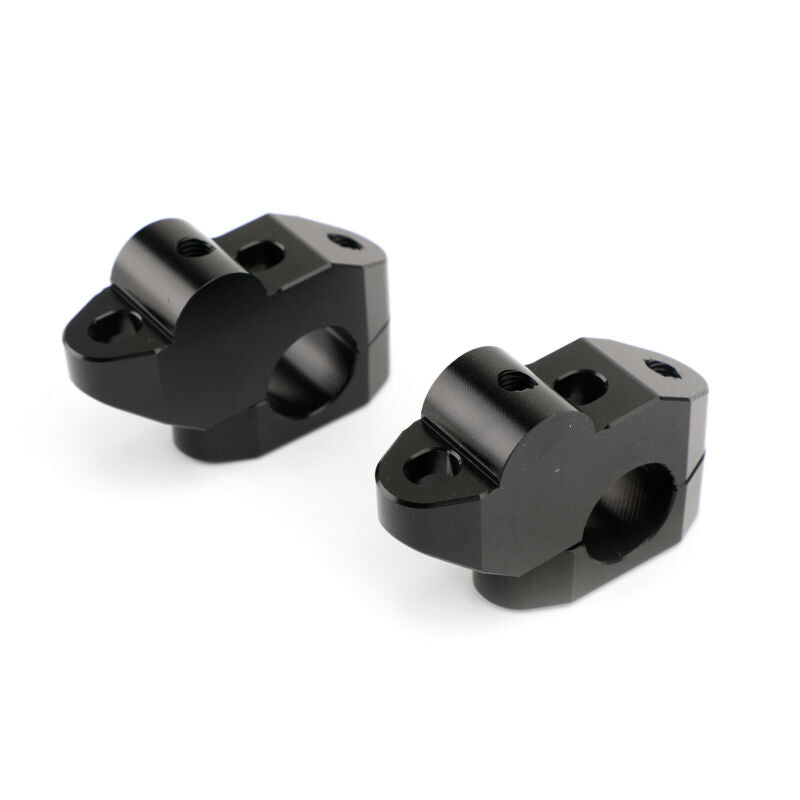 MUSTA + CNC HANDLEBAR Yamaha -moottoripyörälle BRIDGE H26MM MOTORCYCLE ?22MM NUEF Honda Generic