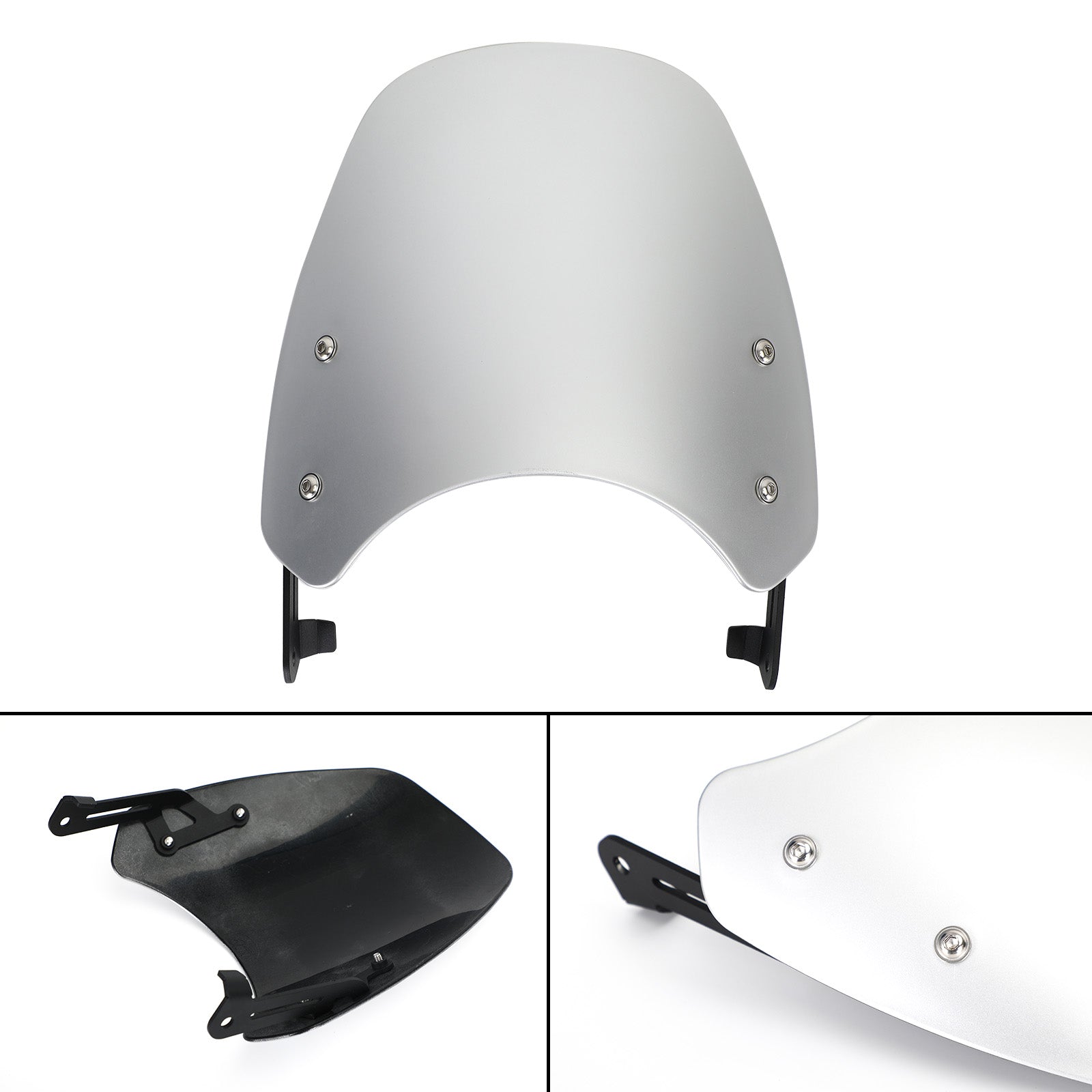 Parabrezza motociclistico ABS per la velocità trionfo gemello 1200 2019-2021 generico