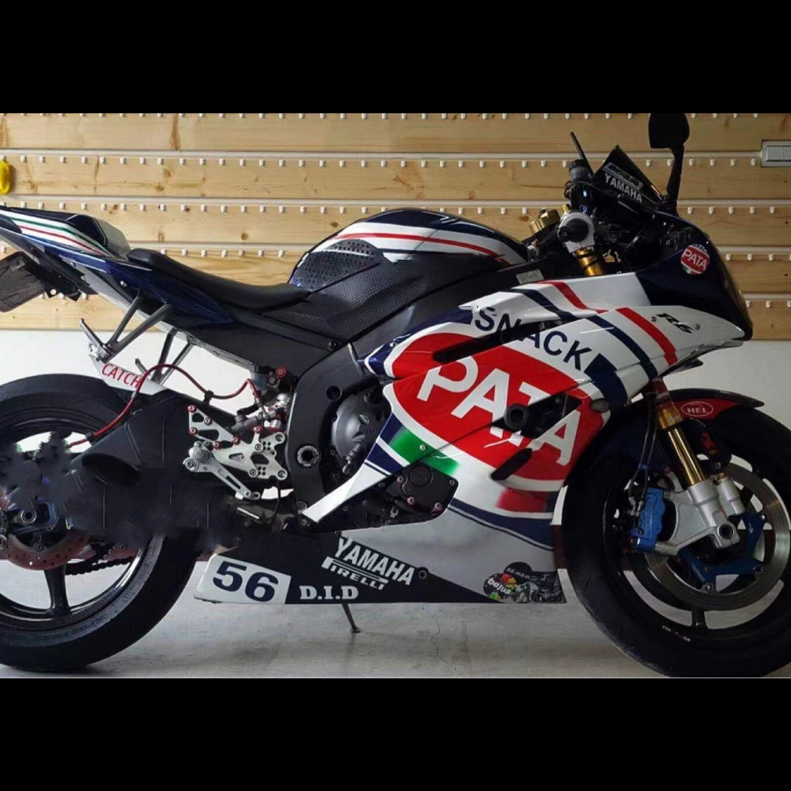 Amotopart Yamaha YZF-R6 2017-2022 ABS kunststof carrosseriekuipset