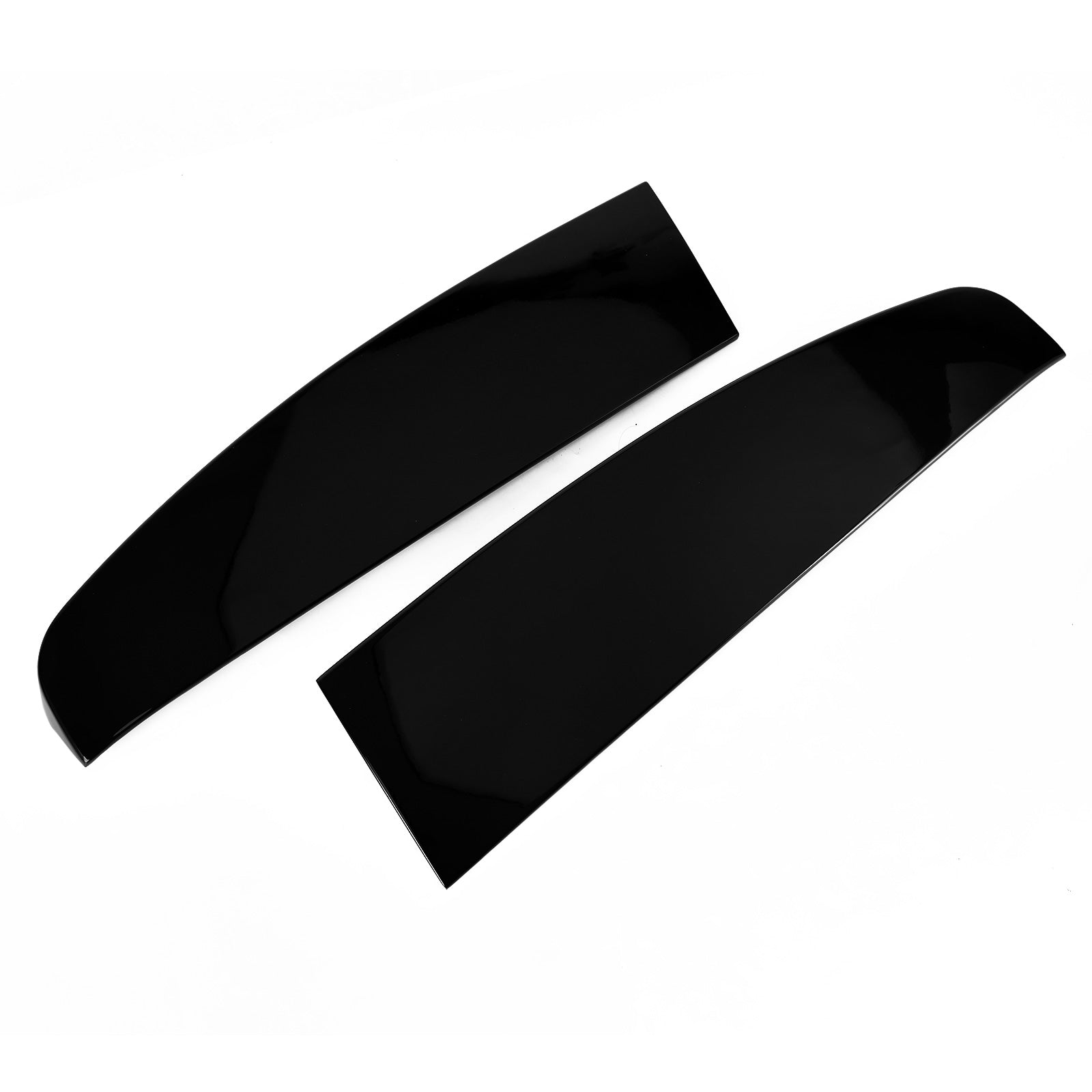 Ford Transit Custom 2012-2023 Aileron de toit arrière noir brillant pour porte de grange double