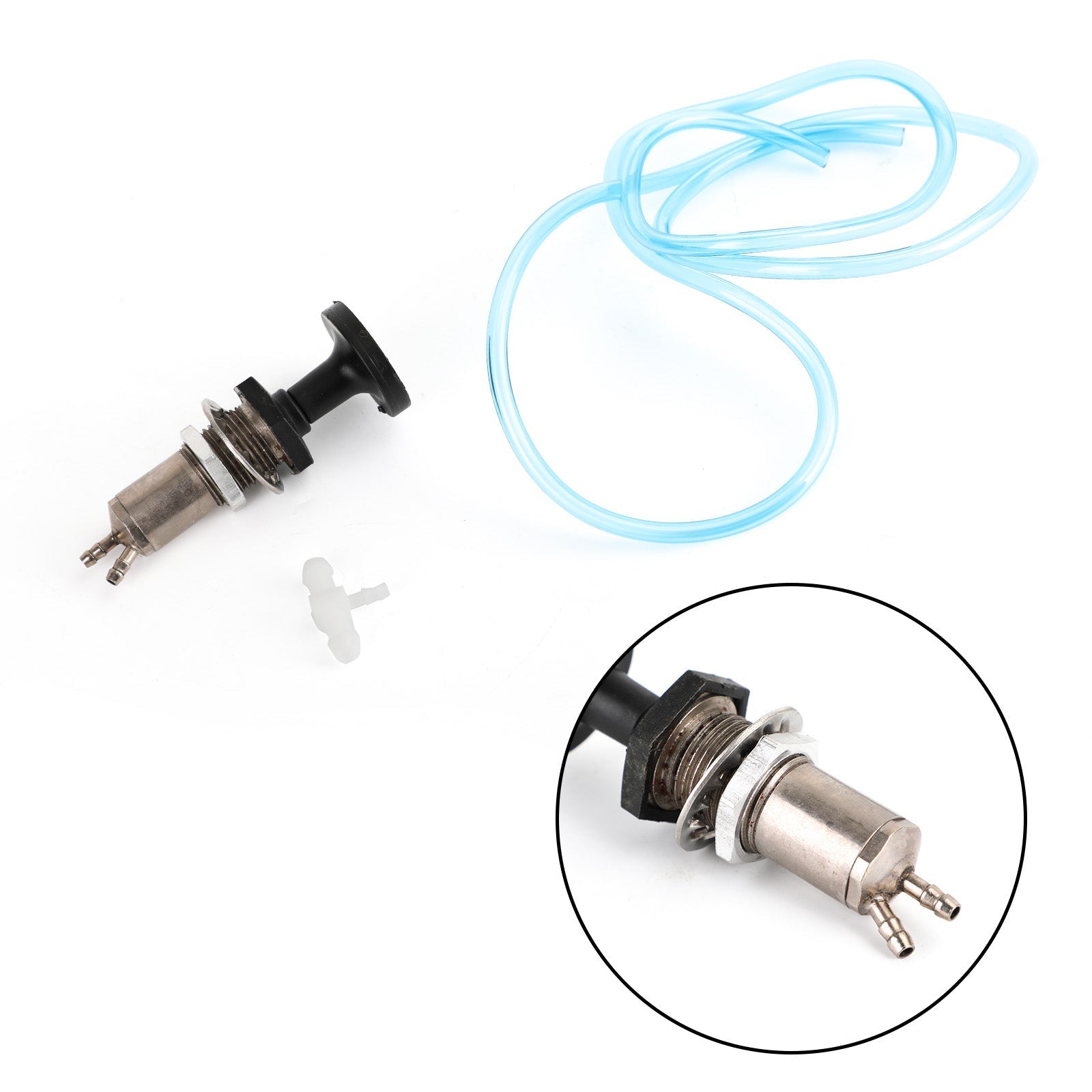 Kit pompa a pistone primer carburante per motoslitta Honda Yamaha Kawasaki/ATV Polaris generica