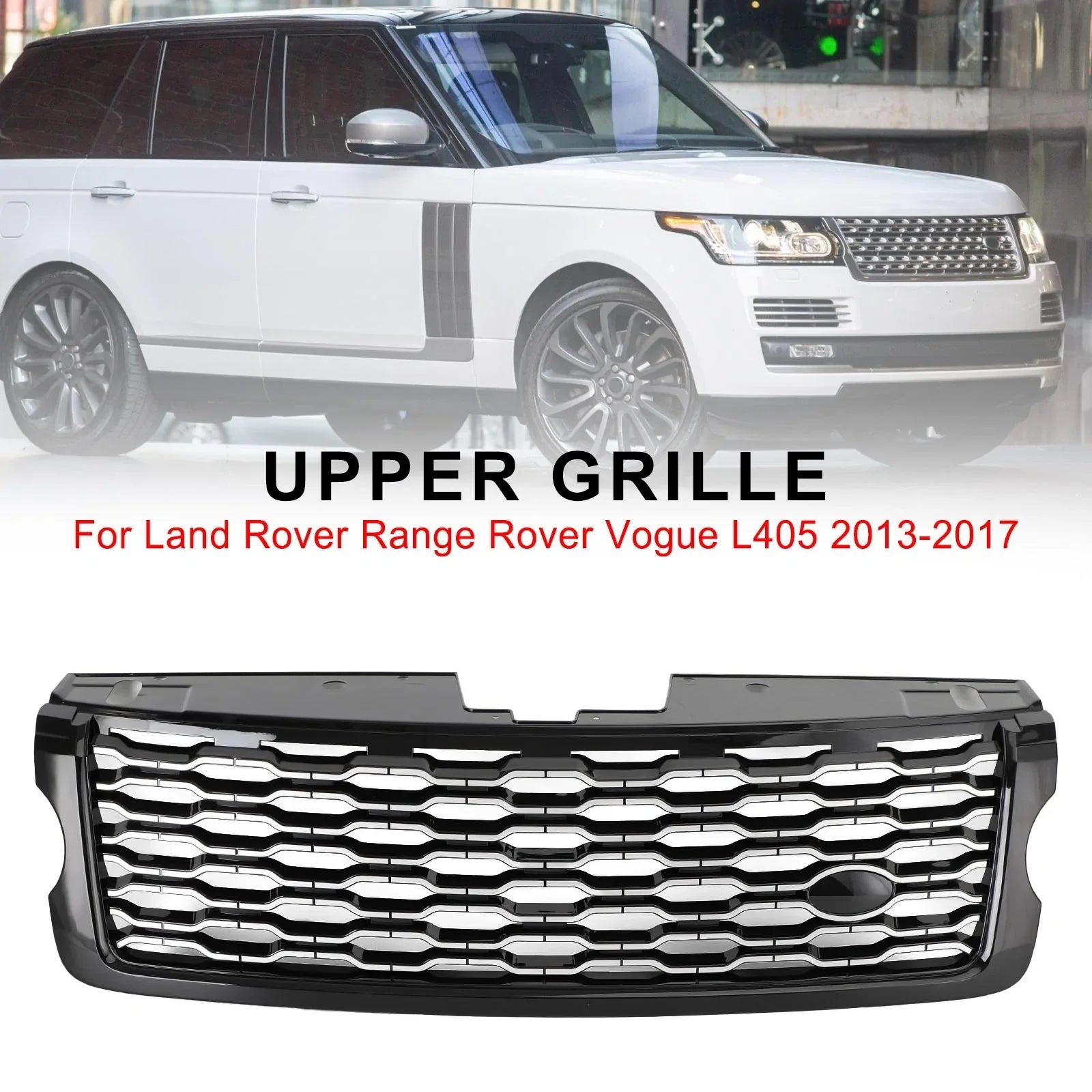 Parrilla superior del parachoques delantero para Land Rover Range Rover Vogue L405 2013-2017