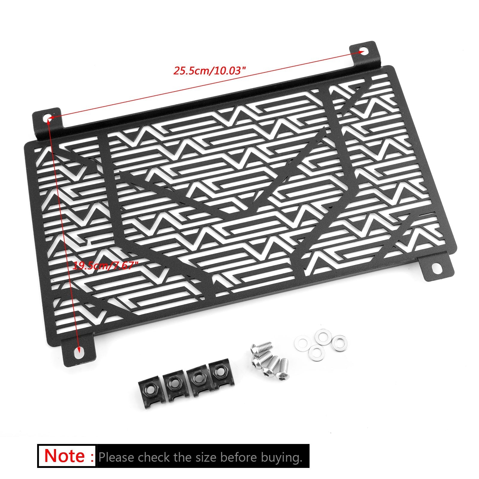 Ochrona ochrony ochrony chłodnicy chłodnicy dla Kawasaki Ninja 400 2018 Generic