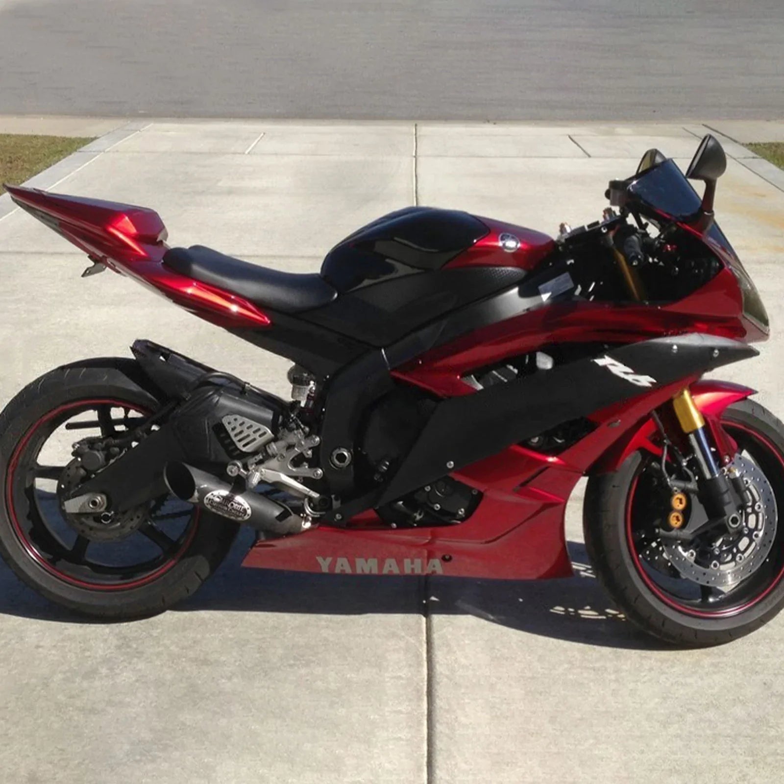 Amotopart Sealing Kit za Yamaha YZF 600 R6 2006-2007 Generic