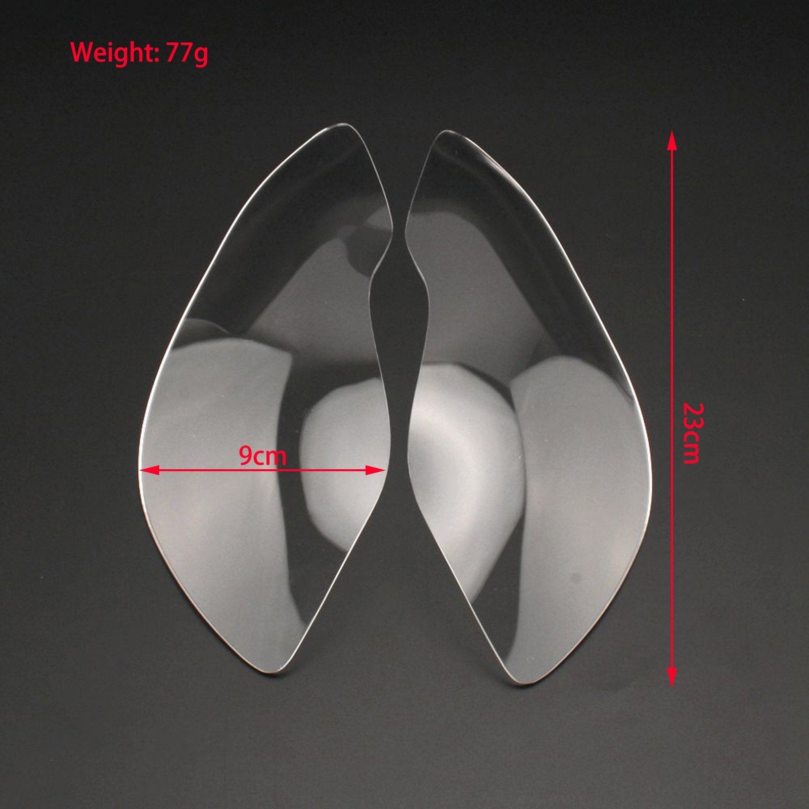 Ochronna pokrywka przednich obiektywów reflektorów odpowiednia dla Kawasaki ZX-636R ZX-6R 09-18 Ogólny dym