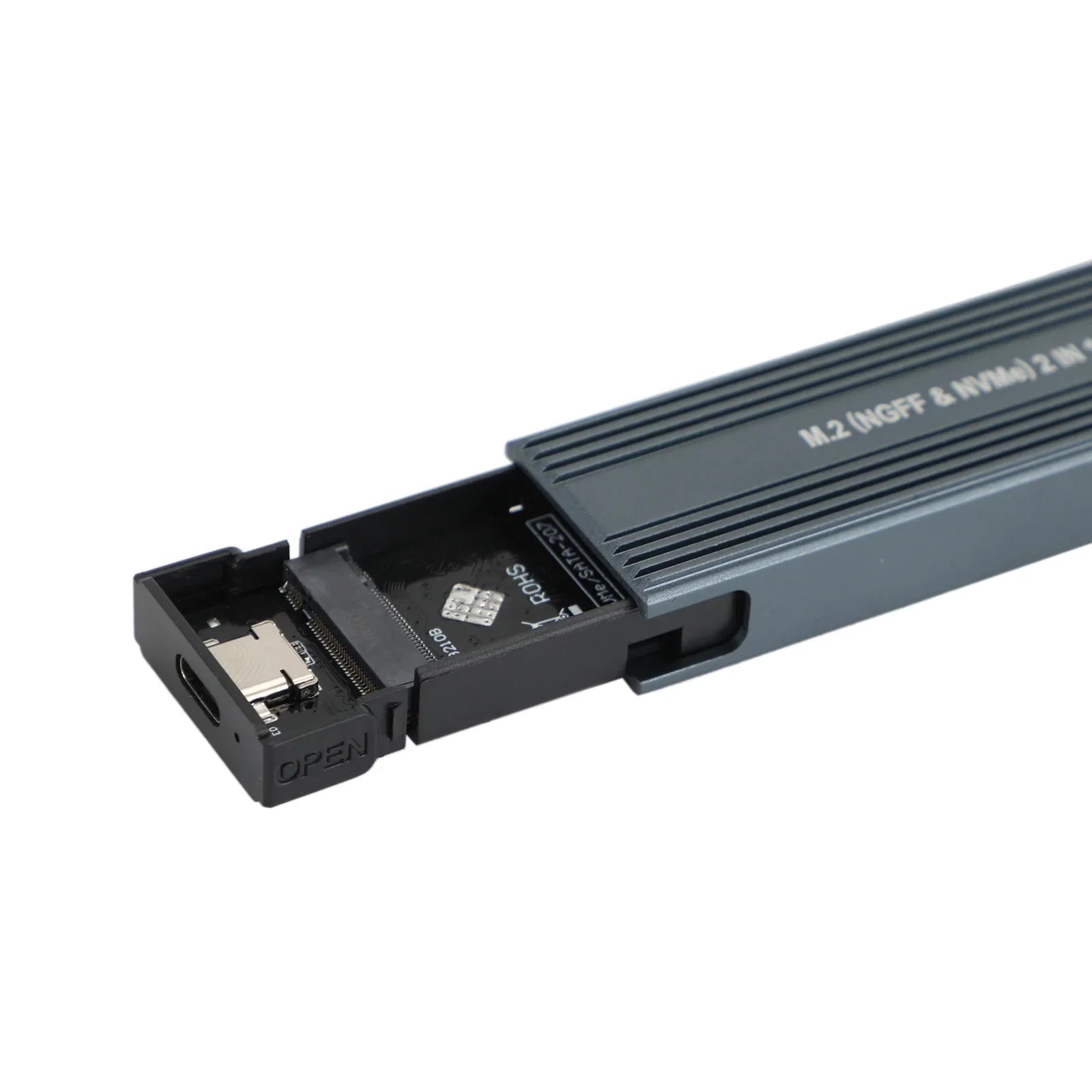 SSD -kotelo M.2 NVME - USB 3.1 kaksoisprotokollan kiintolevy M2 NVME -laatikko