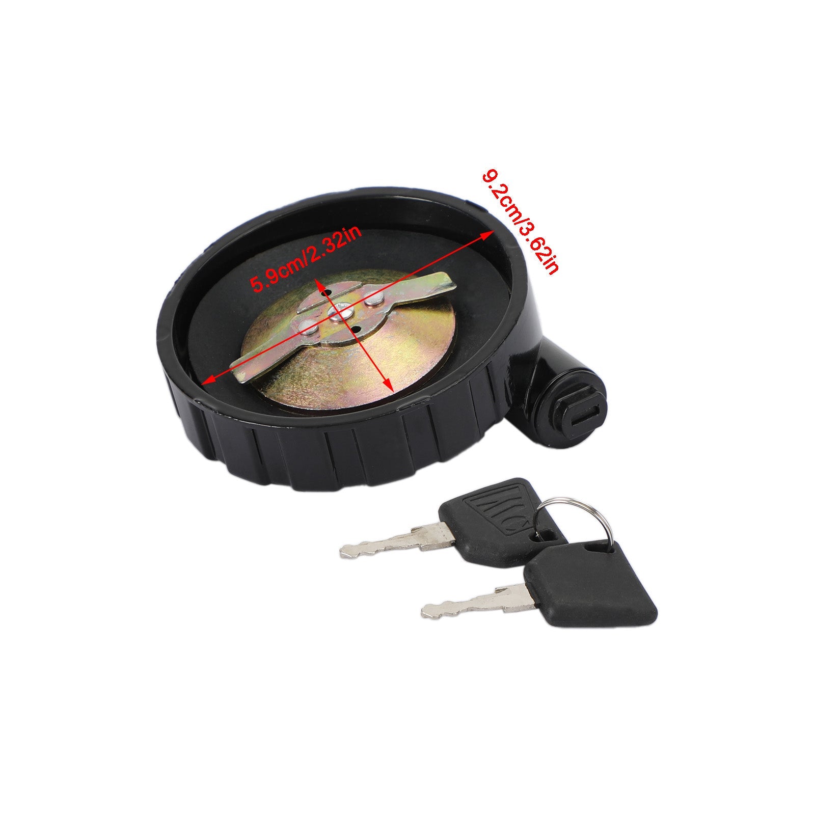 JCB Graaflaadcombinaties 331/45908 331/33064 Vergrendelbare dop van de dieselbrandstoftank