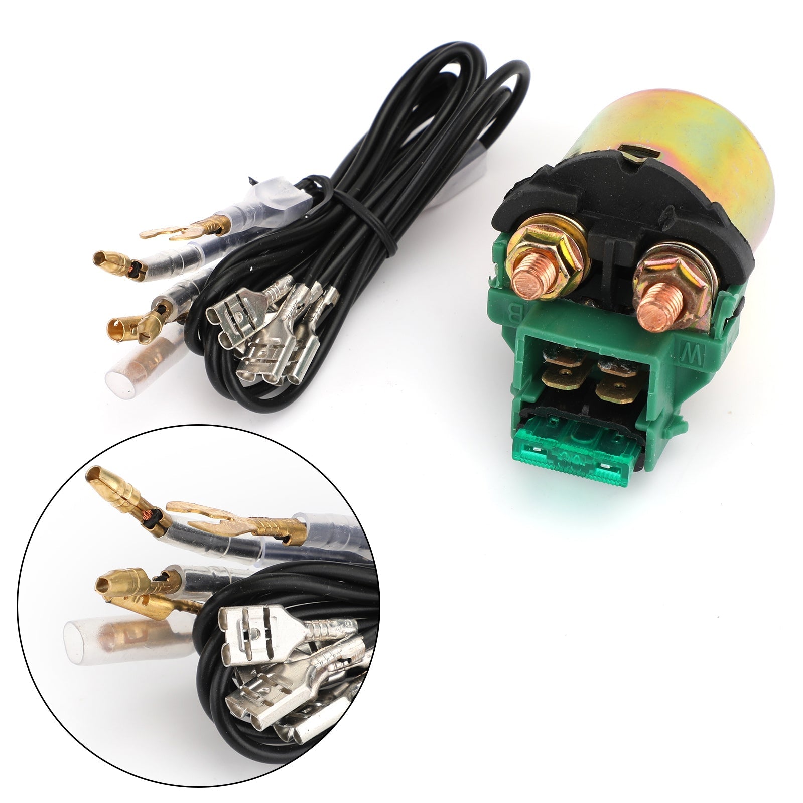 Przełącznik przekaźnika elektromagnetycznego rozrusznika dla KAWASAKI EX250 NINJA 250R 1986-2012 CON Generic Cables
