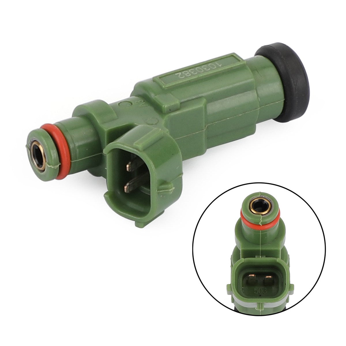 4 inyectores de combustible para Mitsubishi Lancer 2.0L L4 HDB250 genérico 2004-2007.