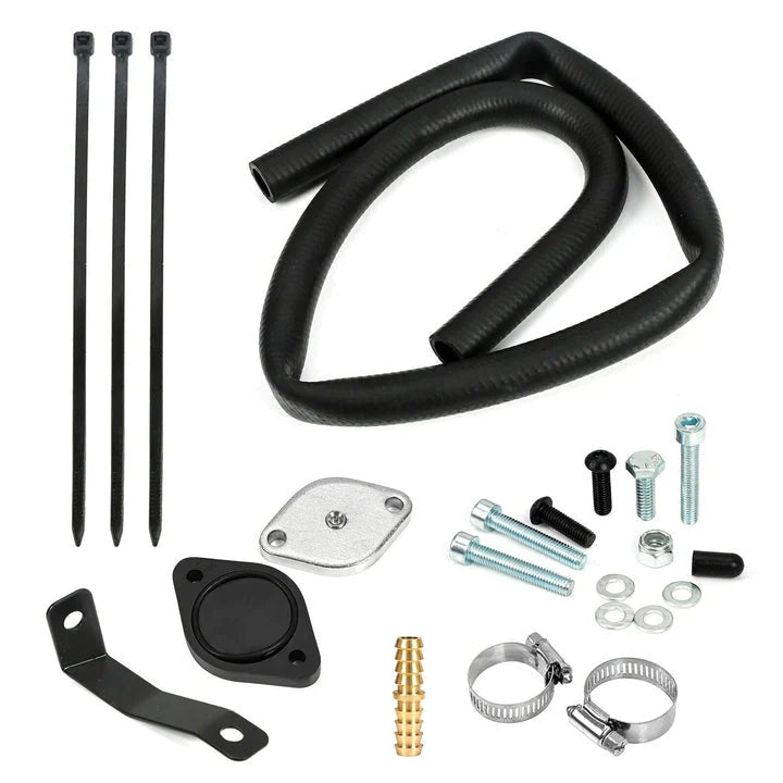 Kit di eliminazione EGR diesel Ford 6.7L Powerstroke 2015-2023 con tubo radiante Fedex Express
