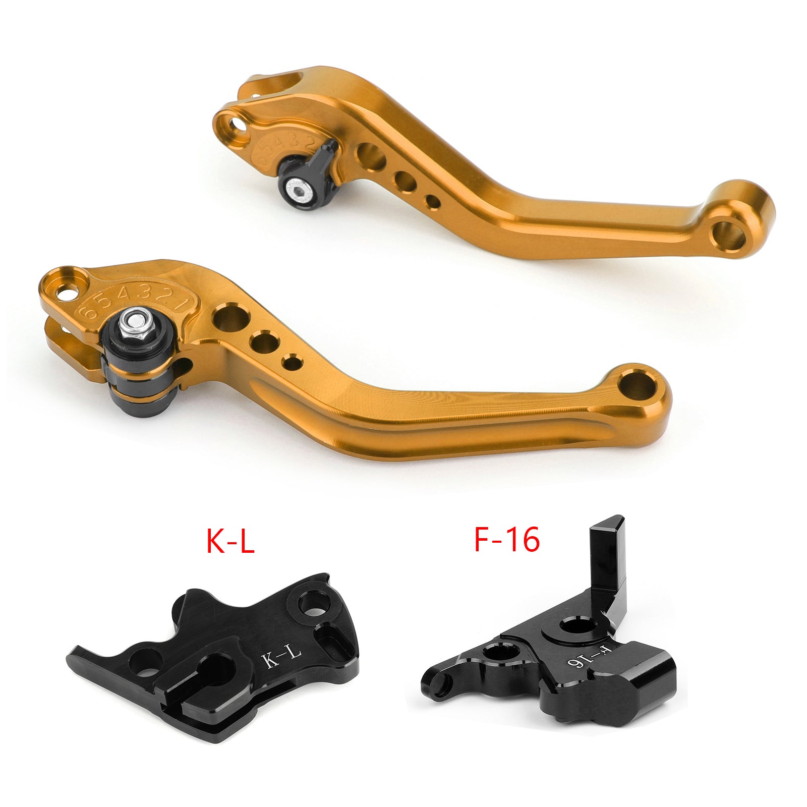 Zavorna ročica kratke sklopke za KTM 390 2019 Silver Generic