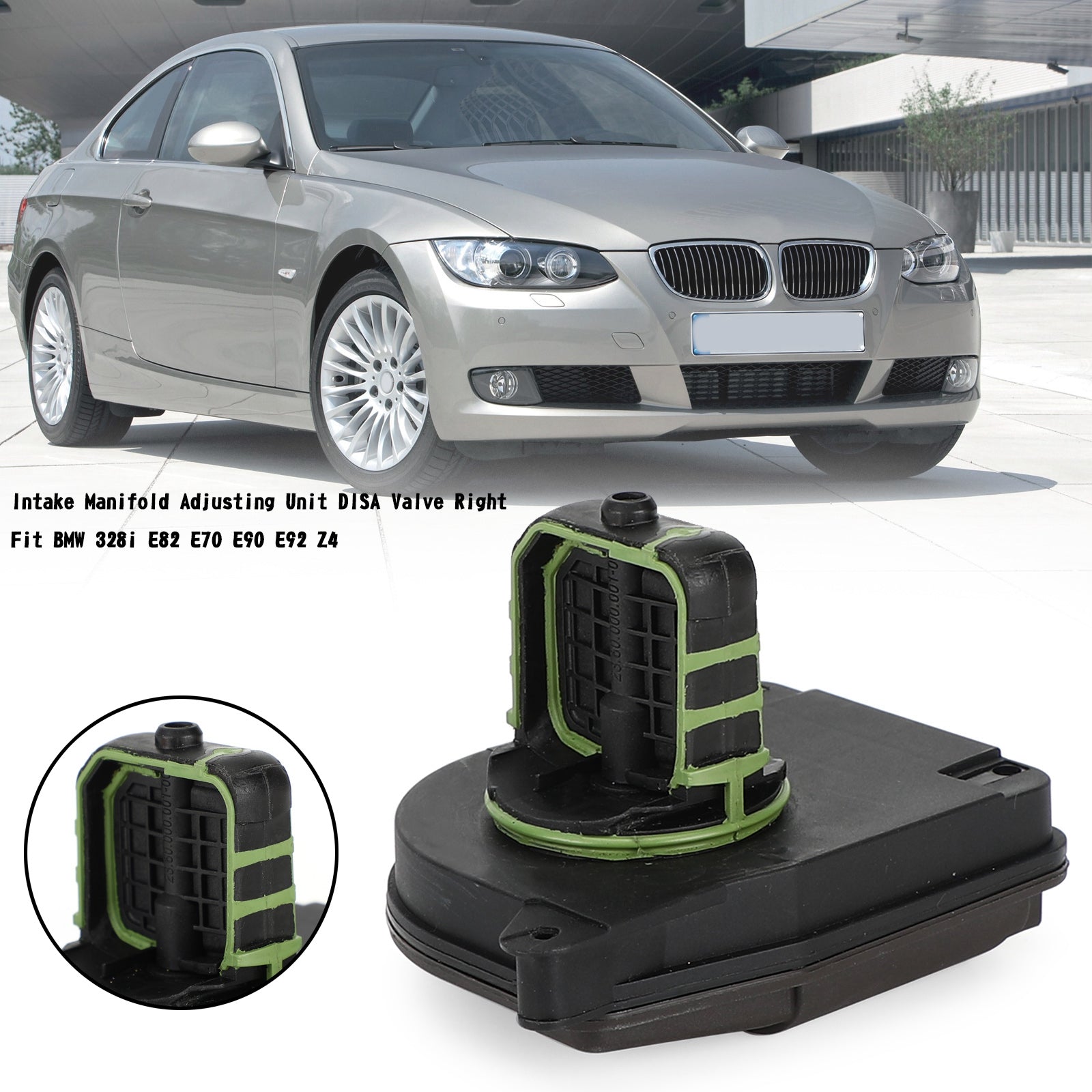 Unité de réglage du collecteur d'admission DISA Valve Right Fit BMW 328i E82 E70 E90 E92 Z4 Generic