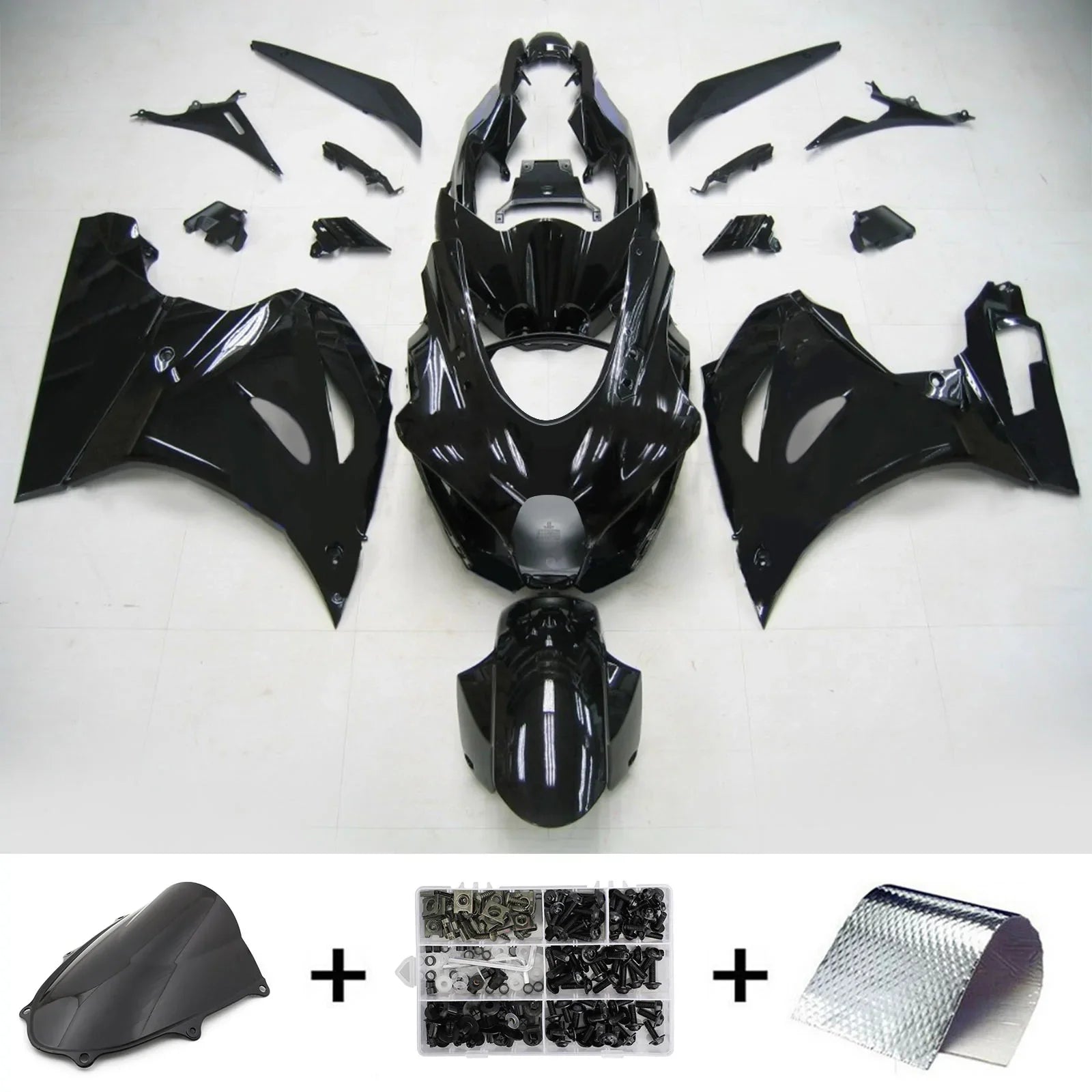 Amotopart Suzuki GSXR1000 2017-2020 K17 päällirakennesarja ABS-muovia