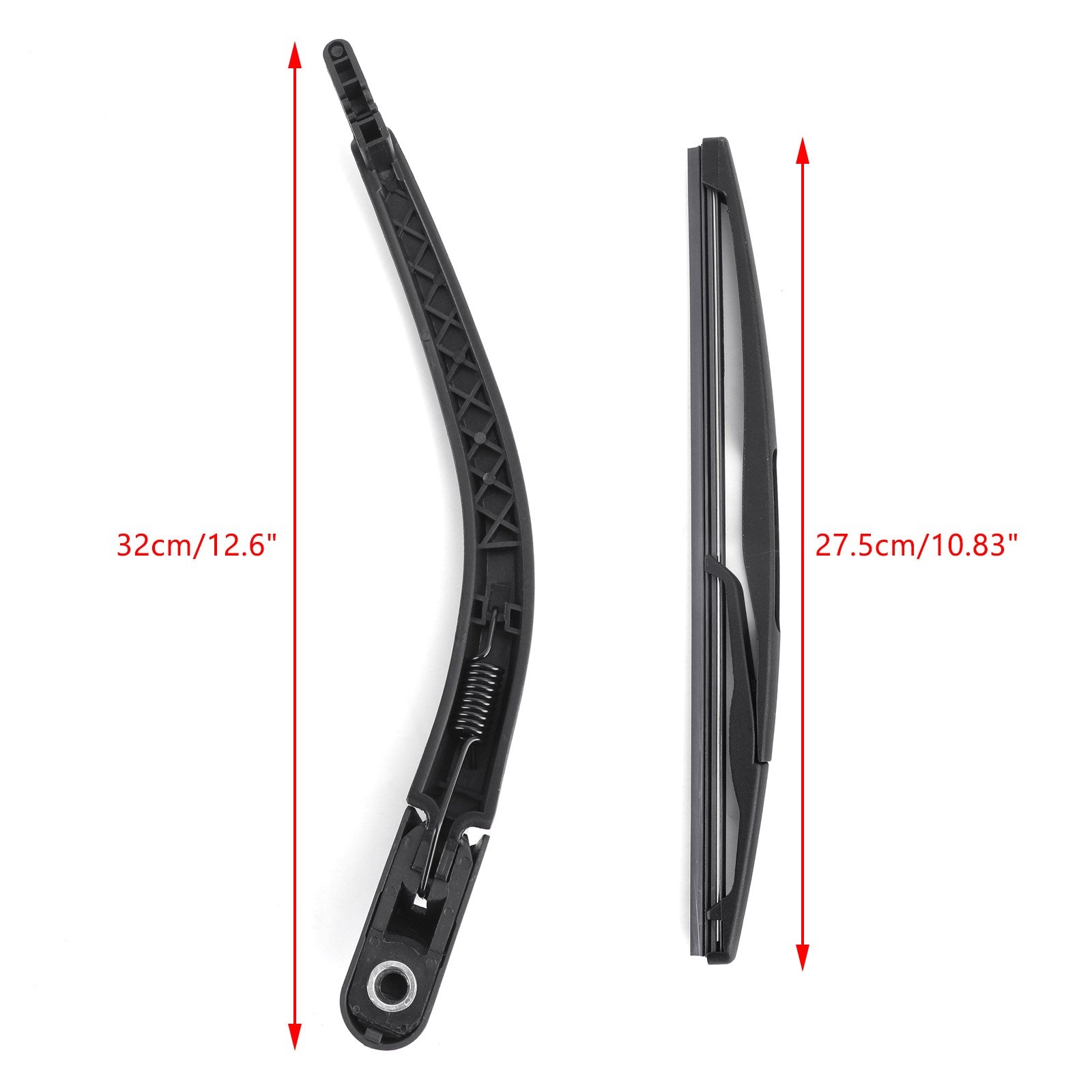 Takapyyhkijän varsi ja sulka kokoonpano Dodge Magnum 2005 2006 2007 2008 ja Dodge Nitro