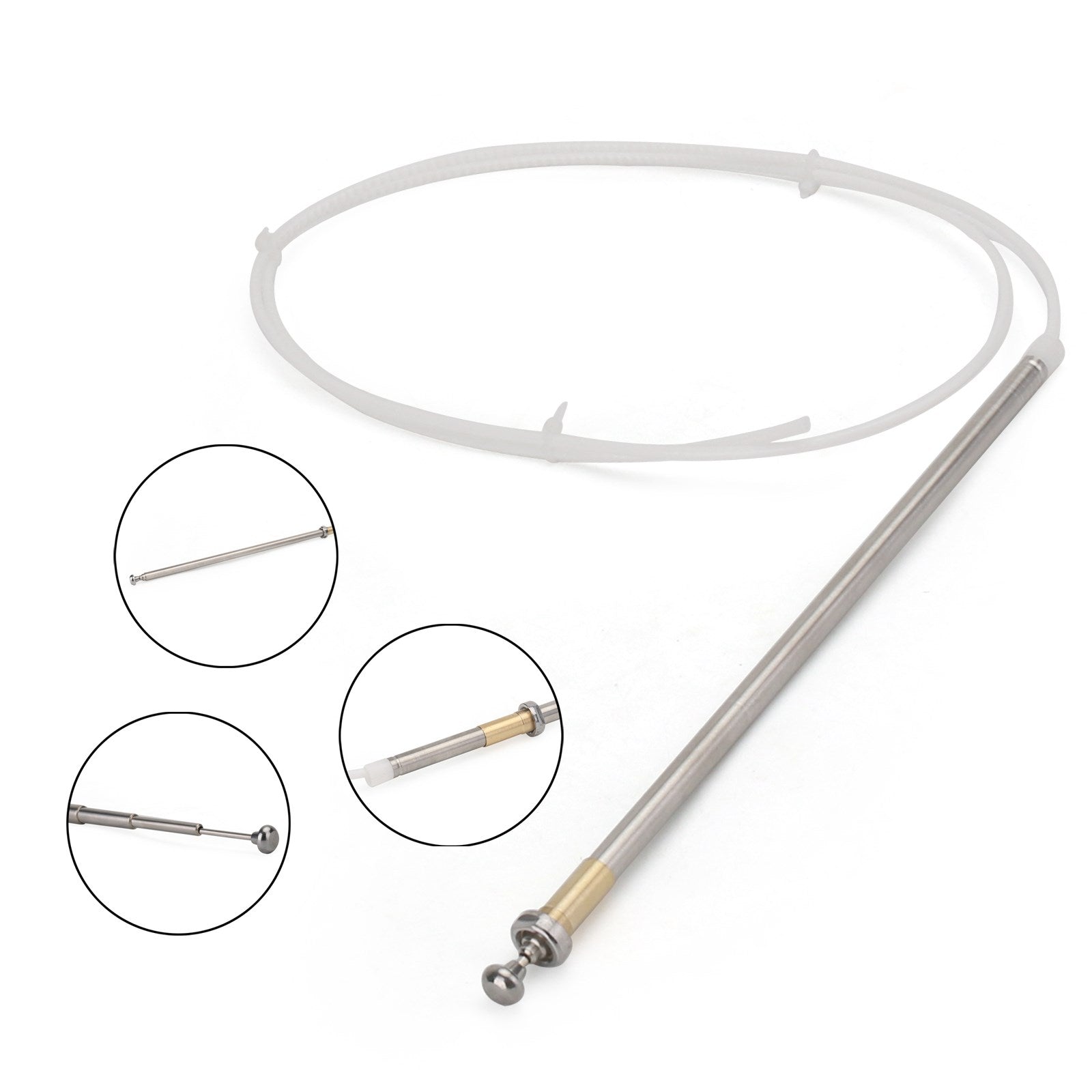 Sostituzione OEM dell'albero dell'antenna di potenza per Mercedes-Benz W124 W126 W201 C107 R107 generico