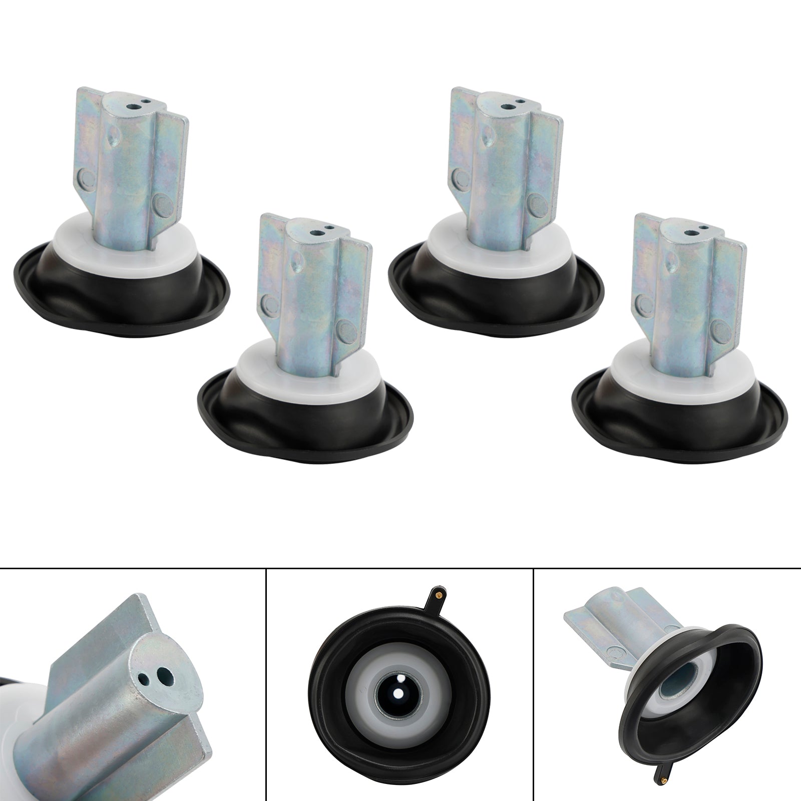 4X membrana tłokowa gaźnika pasująca do Kawasaki PRAIRIE 700 KVF650 KVF700