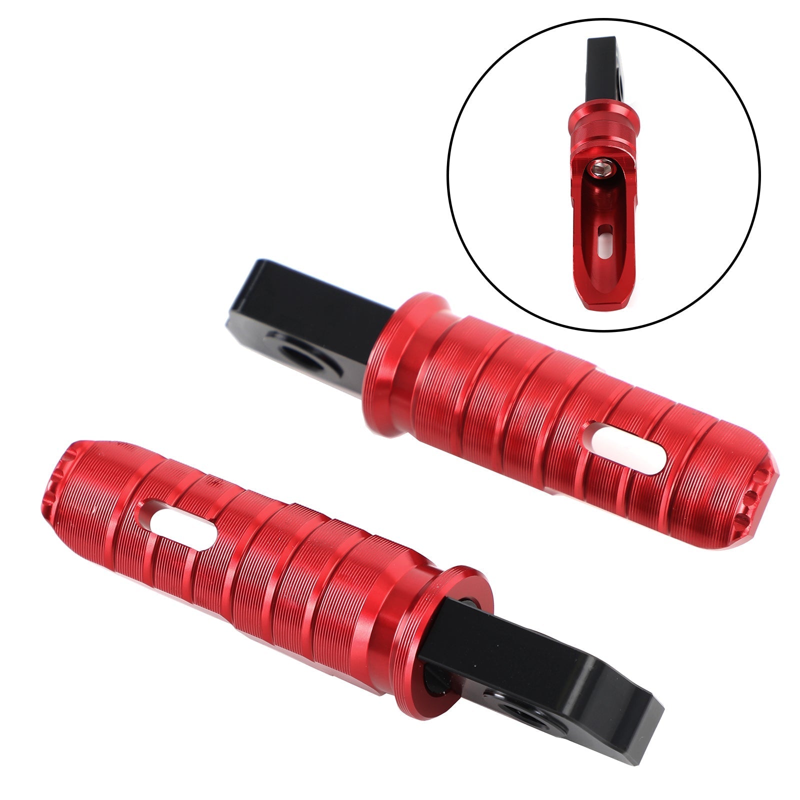 Piefrest antes del reposapiés para Aprilia GPR 125 150 250 Abr150 RS125 Tuono125 Genérico