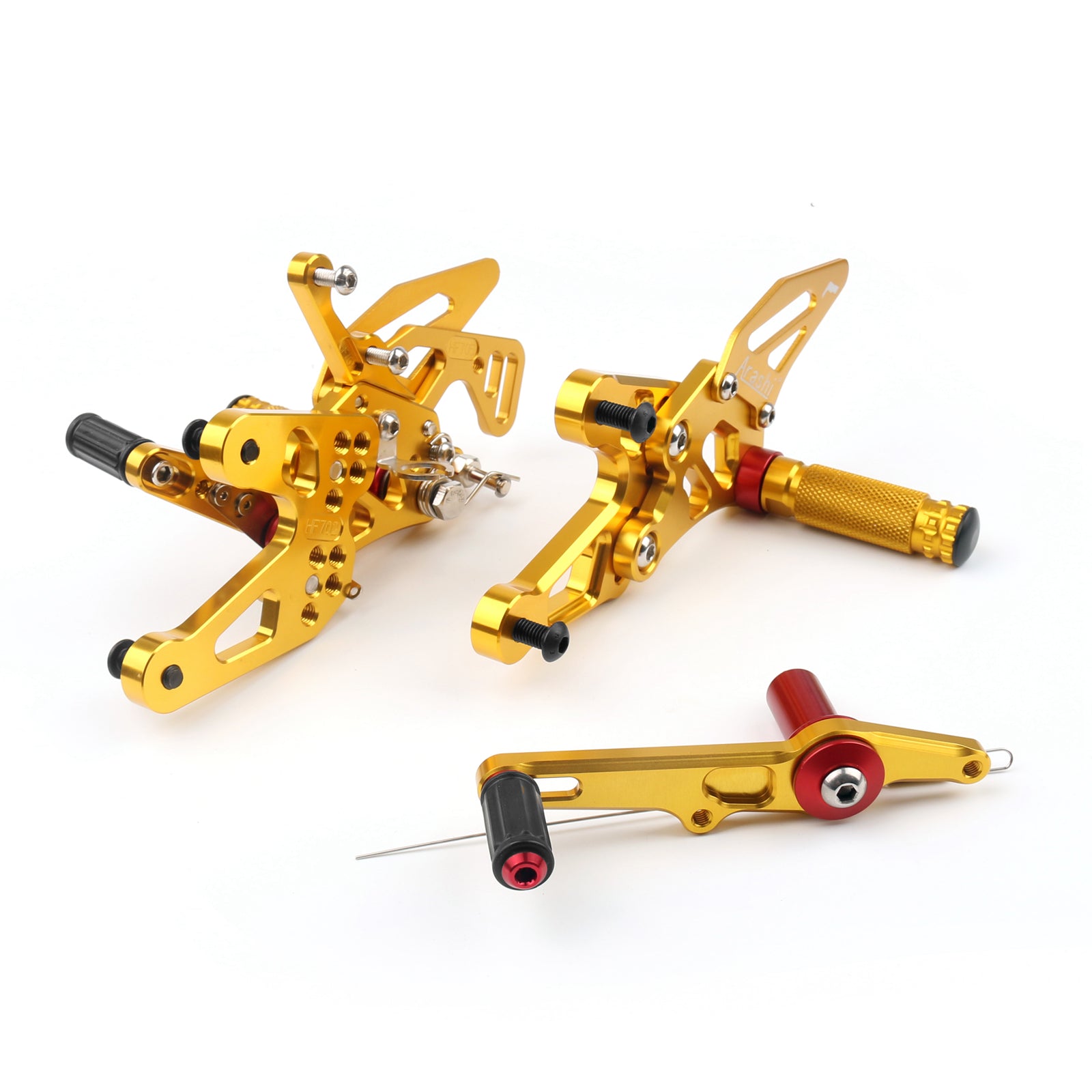 Repose-pieds de course CNC ensembles reculés ensemble de repose-pieds arrière pour BMW S1000RR 2015-2018 générique