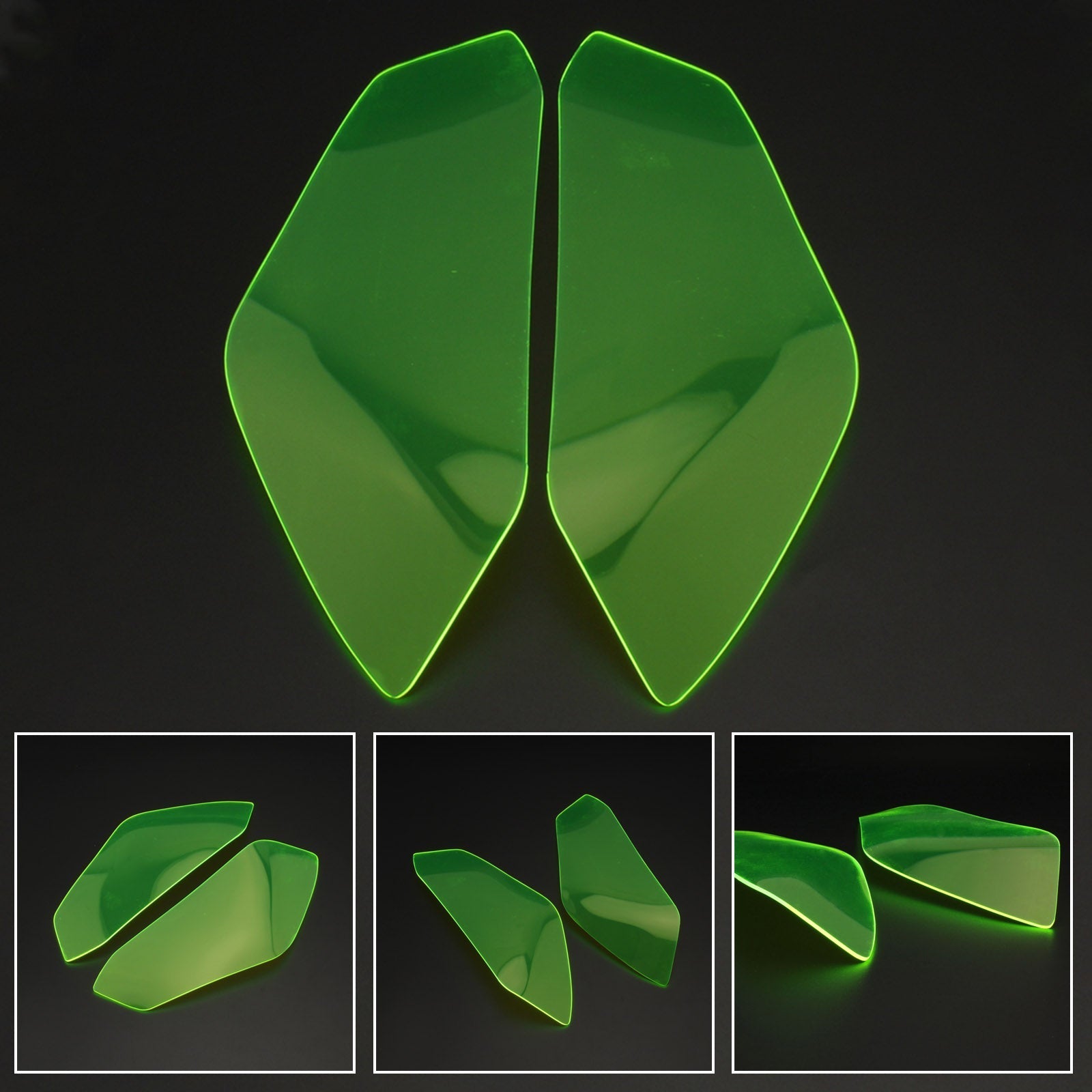 Ochronna pokrywka przednich soczewki latarni morskiej odpowiednia dla Honda CBR1000RR 2017-2020 Generyczne dym