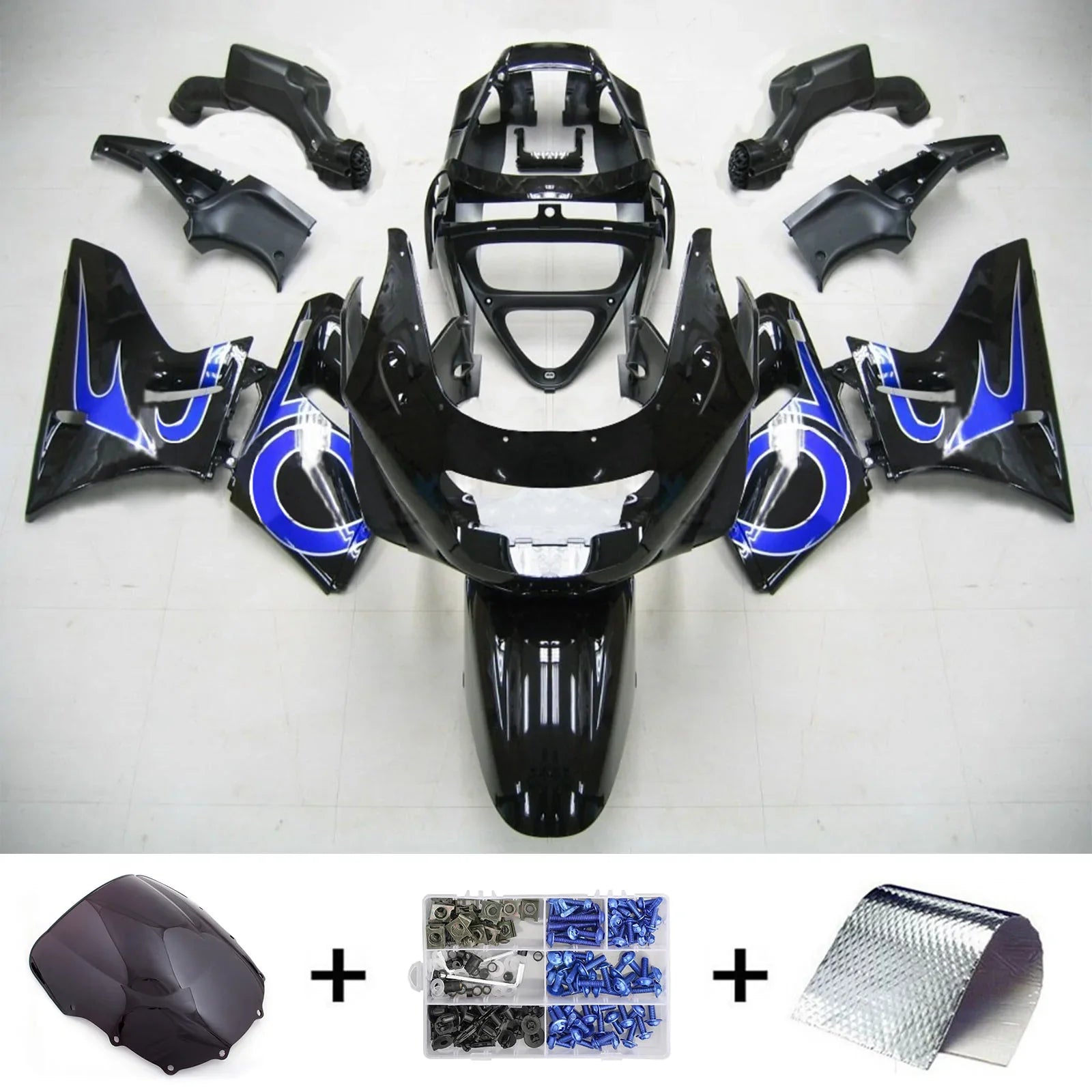 Amotopart suojasarja Kawasaki ZZR400 1993-2007 ZZR600 1998-2003 Generic