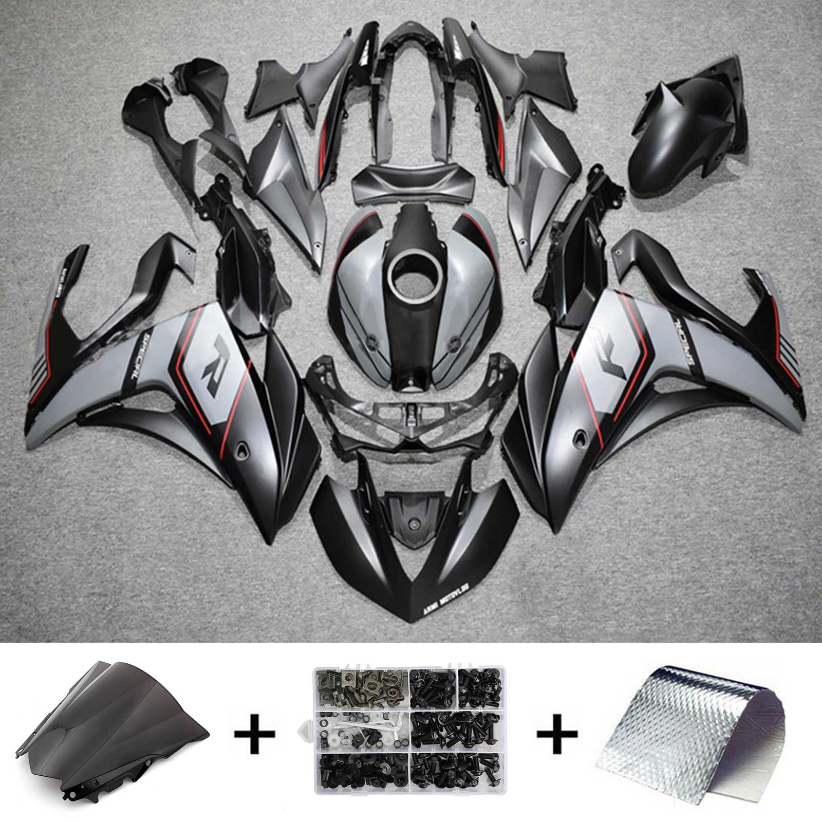 Amotopart suojasarja Yamaha YZF-R3 2014-2018 R25 2015-2017 Generic