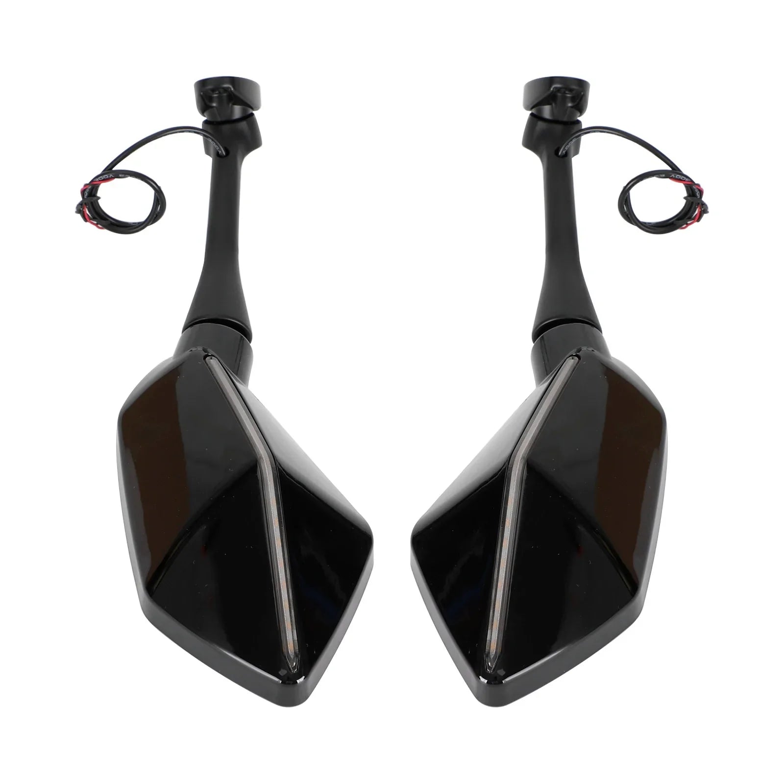 Rétroviseurs LED Kawasaki ZX6R ZX10R Ninja 650R Z750 avec clignotants