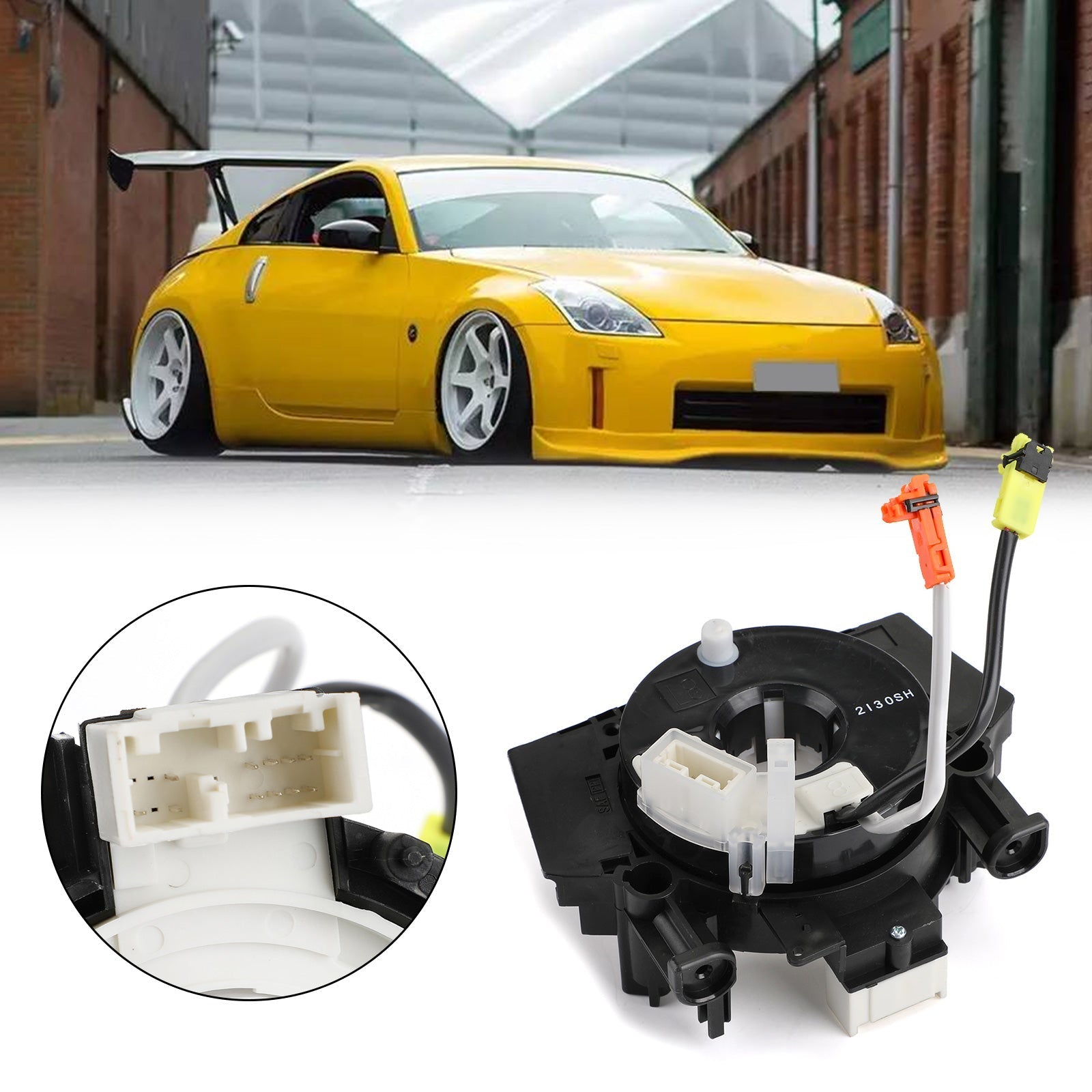 Nissan Versa Murano Rogue B5567-CB66A 25567-5X00A Cavo a spirale per airbag a molla per orologio