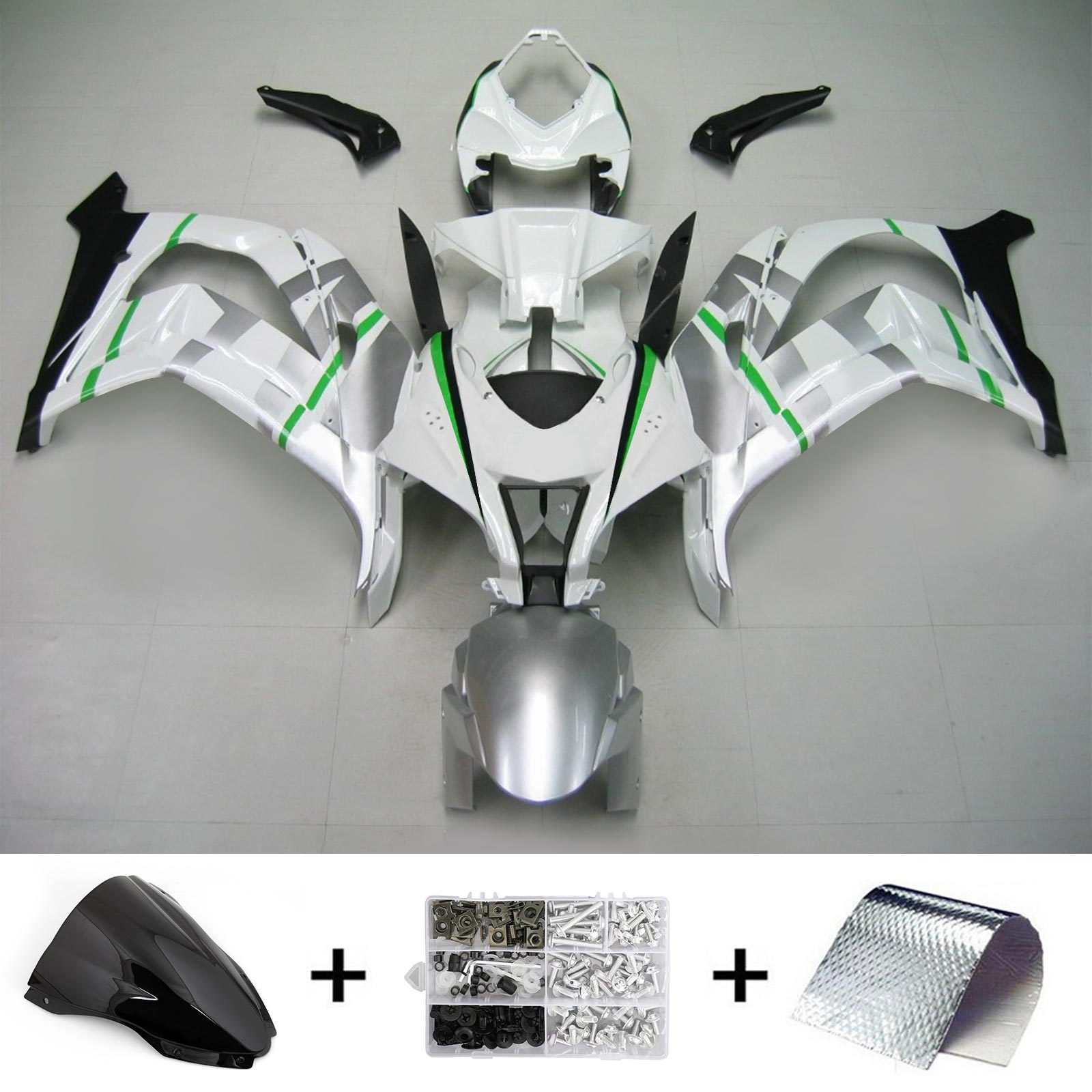 Amotopart Kawasaki ZX-10R ZX10R 2021-2023 komplet karoserije ABS