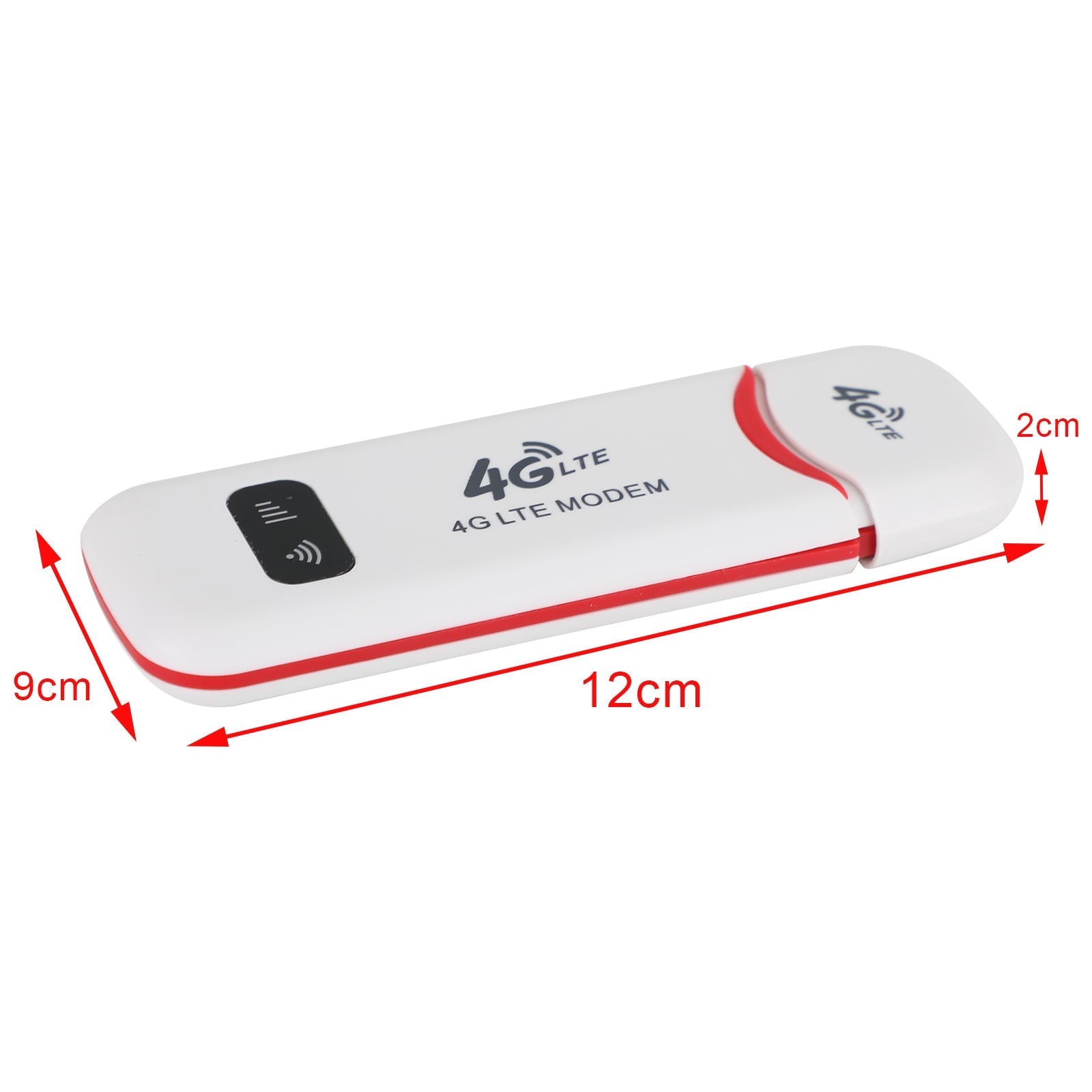 Routeur sans fil 4G LTE Modem haut débit mobile WiFi Dongle USB débloqué blanc
