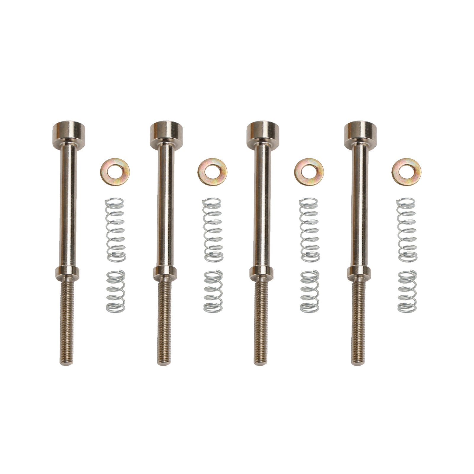 Kit de reconstrucción de carburador de 4 piezas, bujía de tornillo inactivo para Big Twin 90-06 27006-88