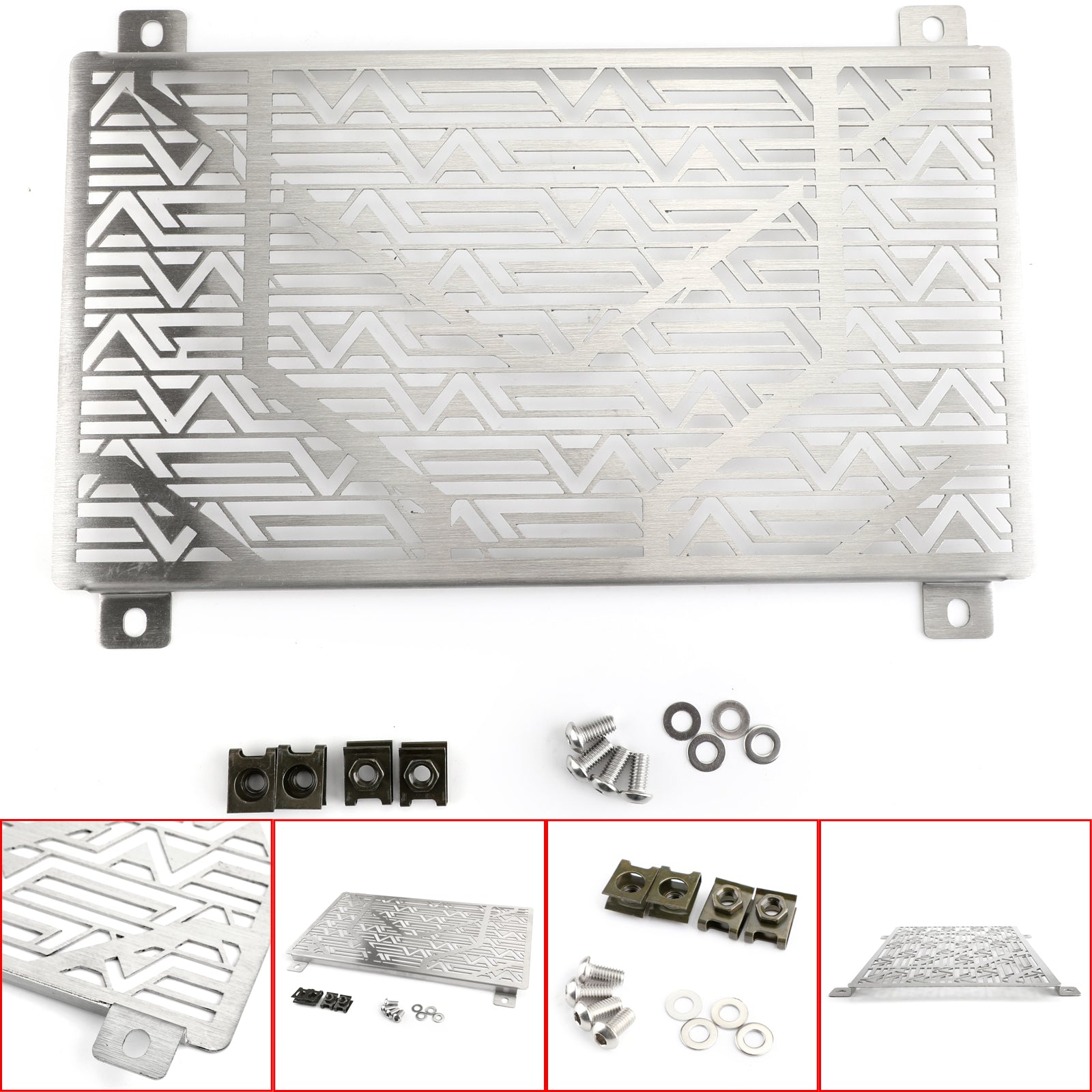 Ochrona ochrony ochrony chłodnicy chłodnicy dla Kawasaki Ninja 400 2018 Generic