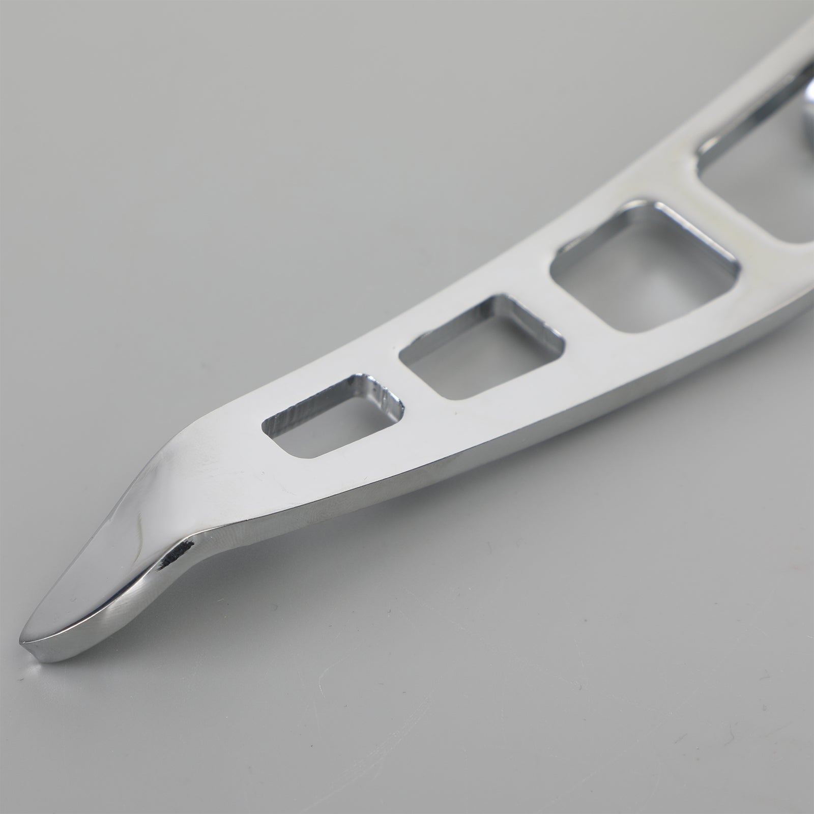 Estensione cavalletto per cavalletto moto cromata adatta per Harley Dyna Glide 93-17 generica