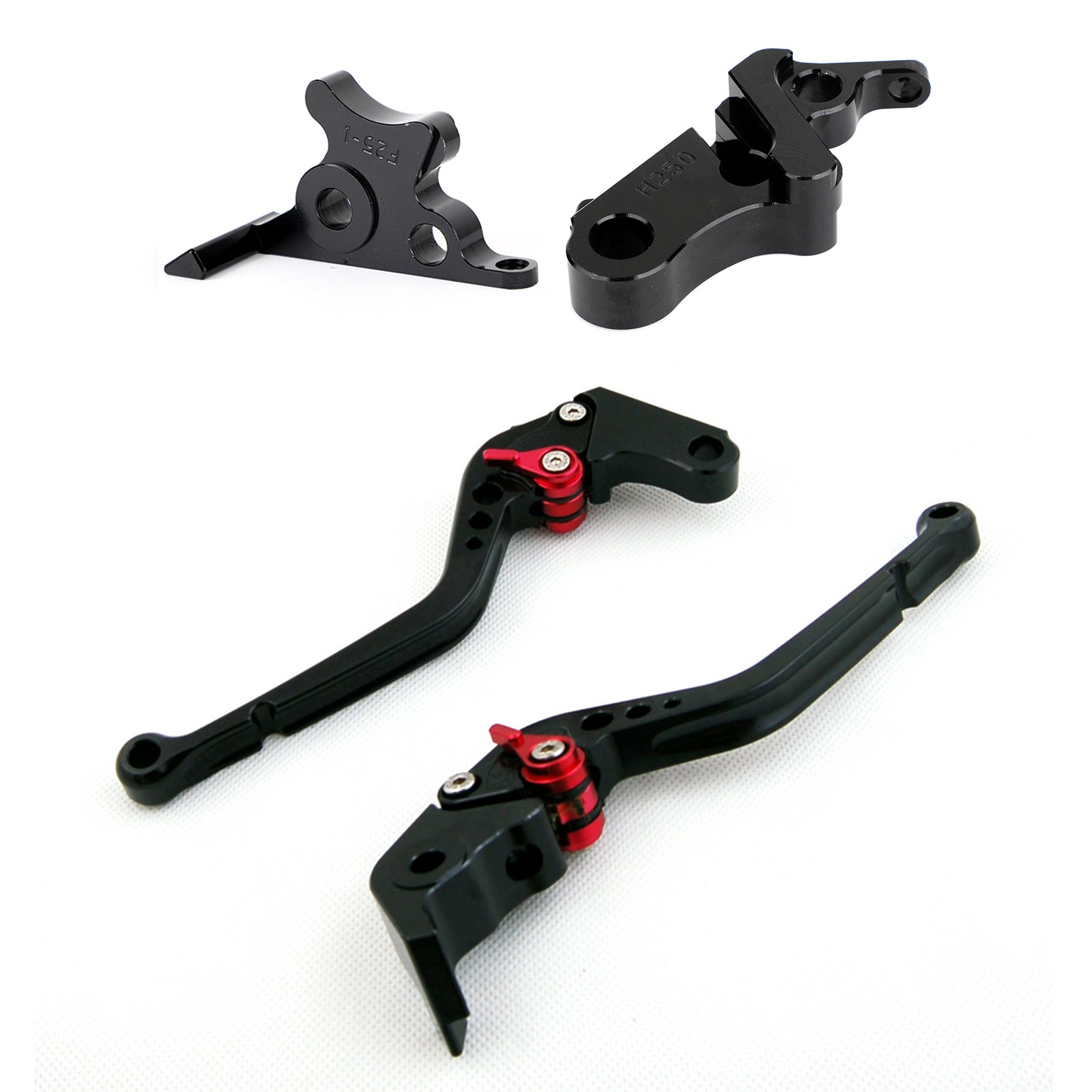 Palanca larga de freno de embrague para Honda CBR500R/CB500F/X 19-21 CBR300R 19-21 Genérico