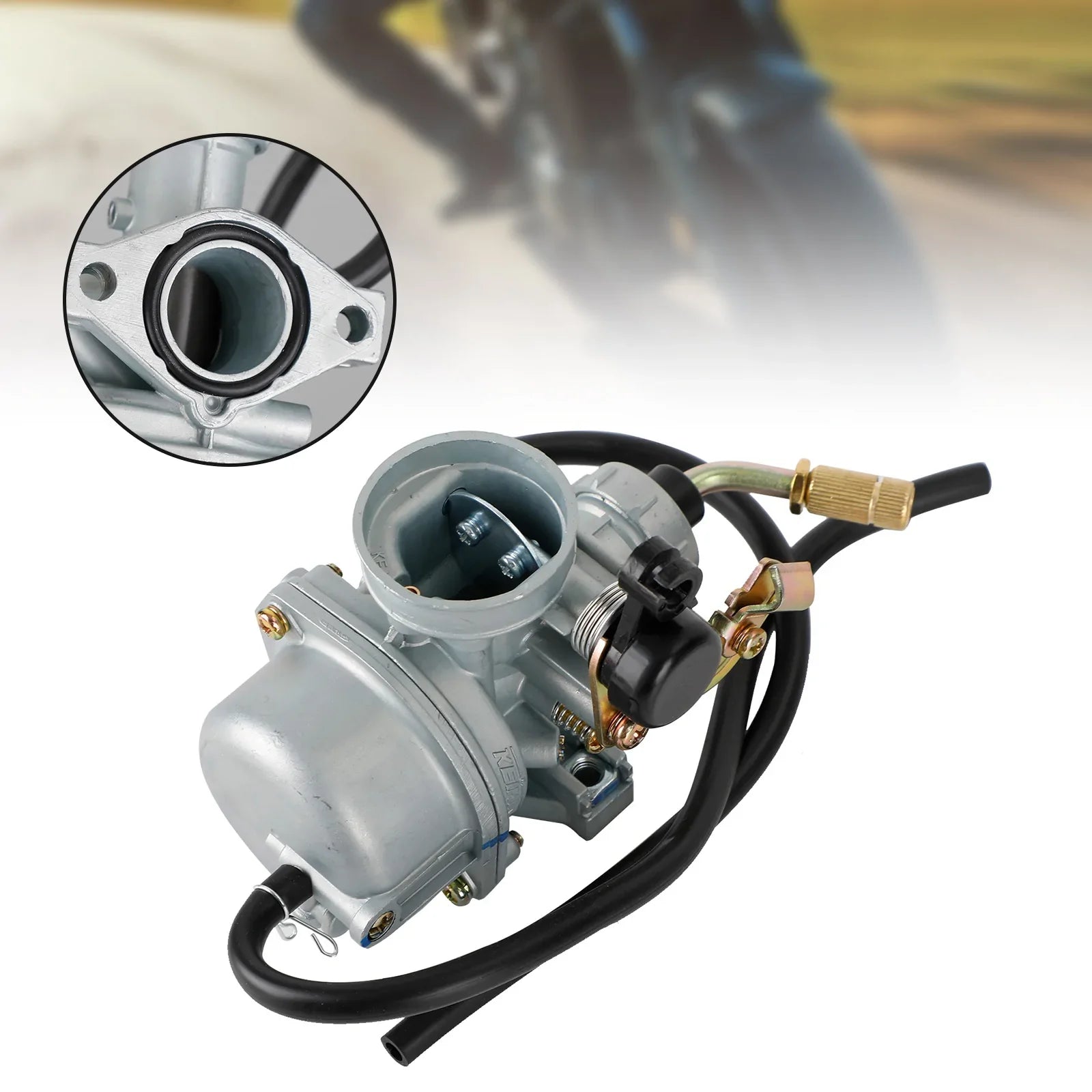 Carburateur Carb adapté pour Vespa Bajaj Chetak 4 temps Bajaj 135 175 BAJAJ175 générique