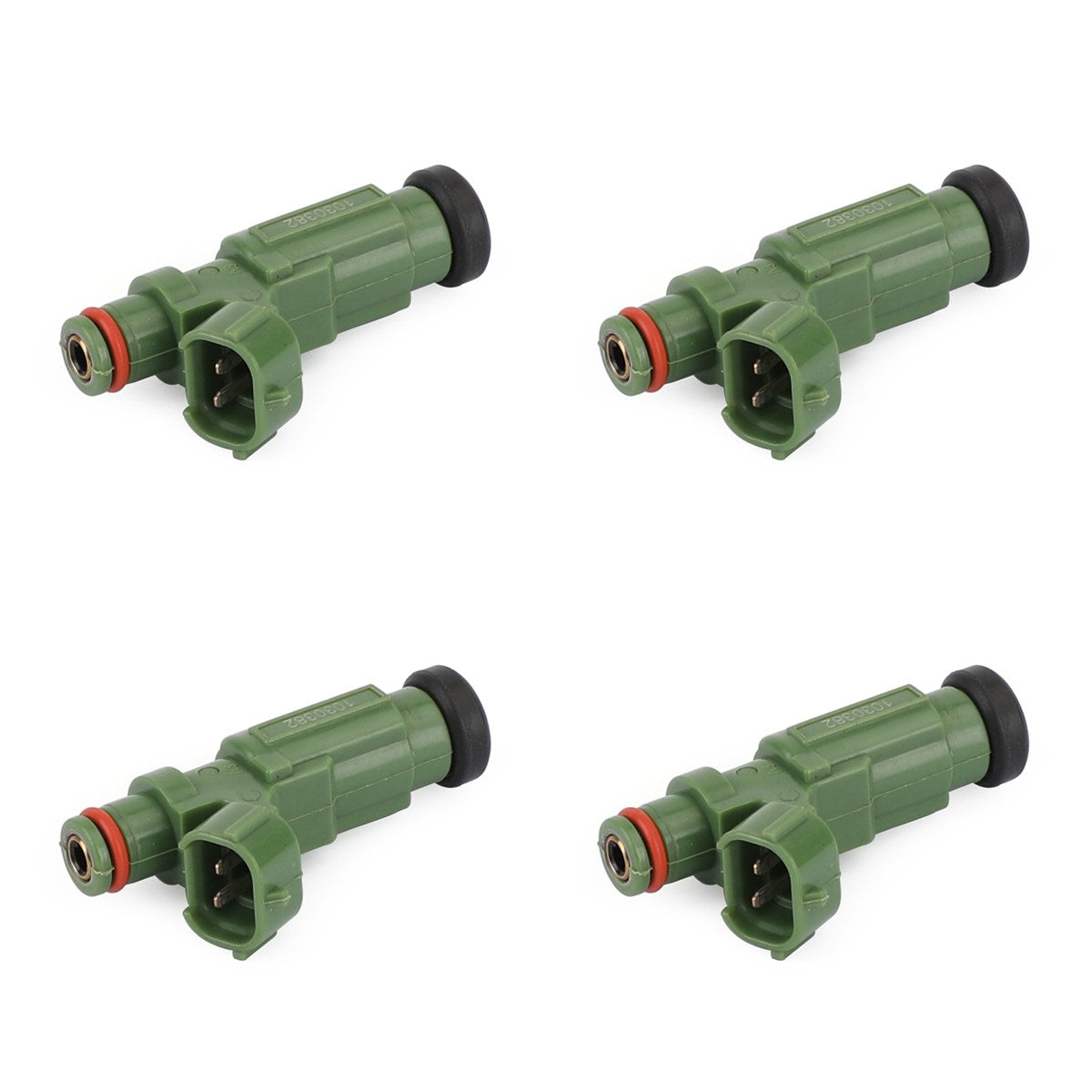 4 inyectores de combustible para Mitsubishi Lancer 2.0L L4 HDB250 genérico 2004-2007.