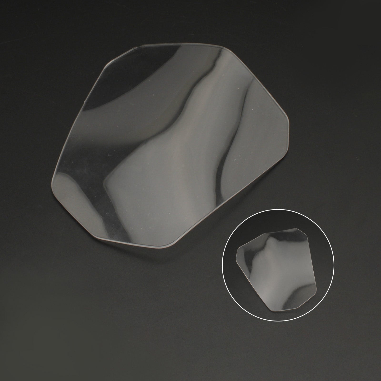 Etuvalon linssin suojaava kansi Kawasaki H2 H2R 2015-2019 Generic Smoke sopii