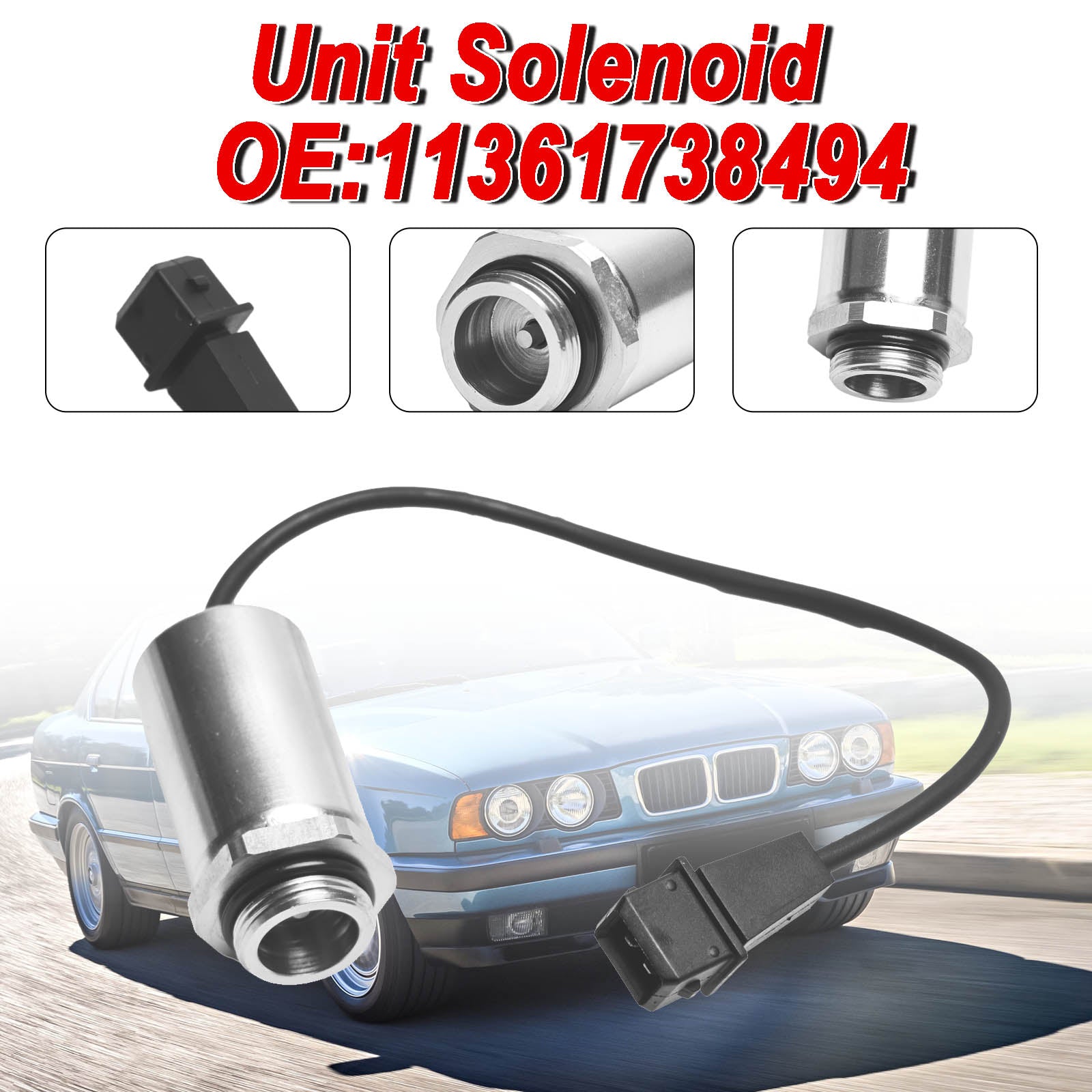 Unidad de solenoide 11361738494 para BMW E34 525i M50 M52 S50 S52 E36 325i E46 325i M3