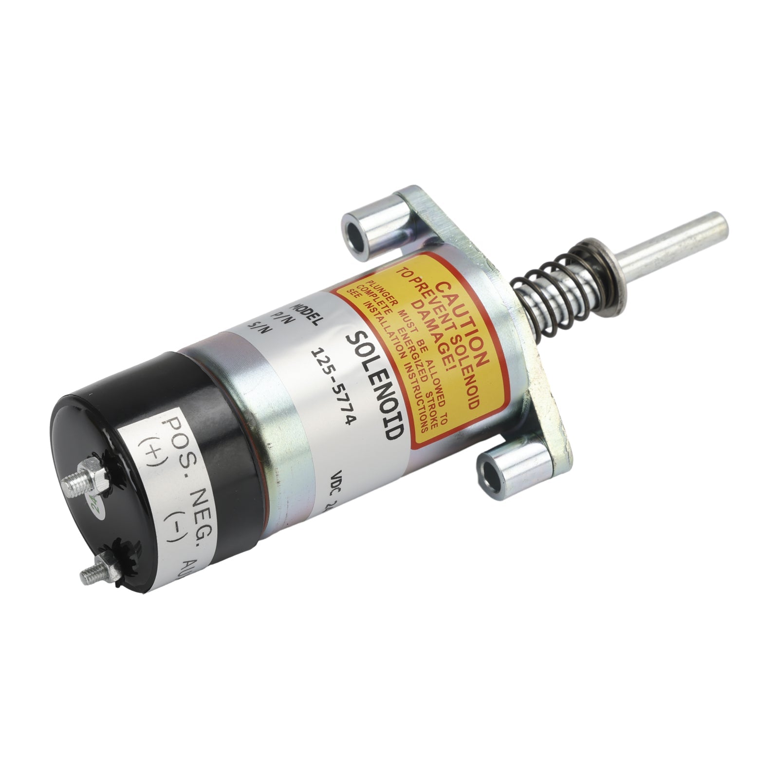 Solenoide de cierre de combustible 125-5774 24V para Caterpillar 3204 3304 3304B 3306 3306B
