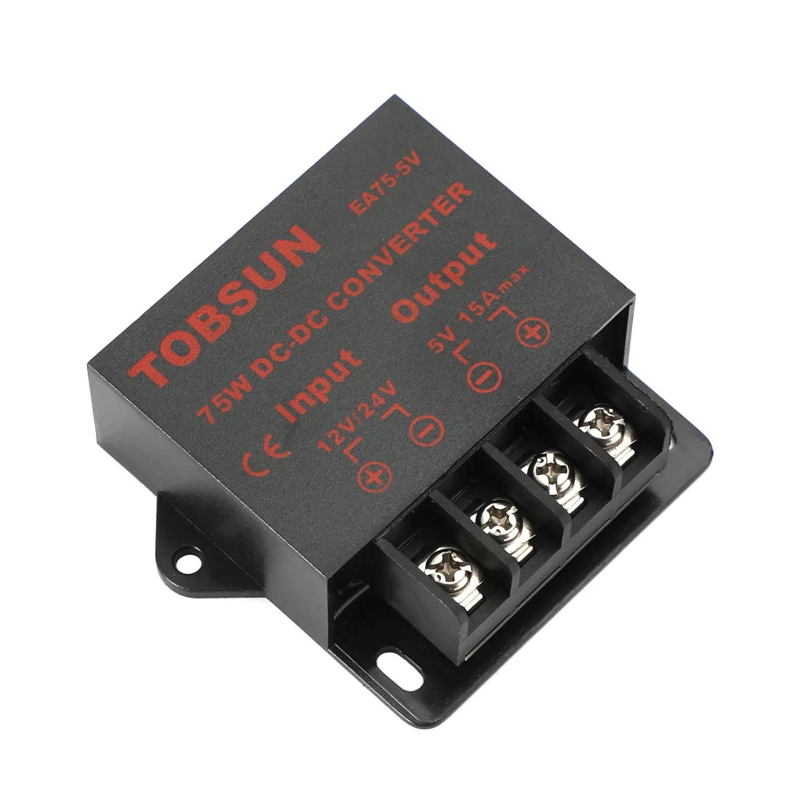 DC 12V/24V Step Down naar DC 5V 15A 75W spanningsregelaar stroomomvormer