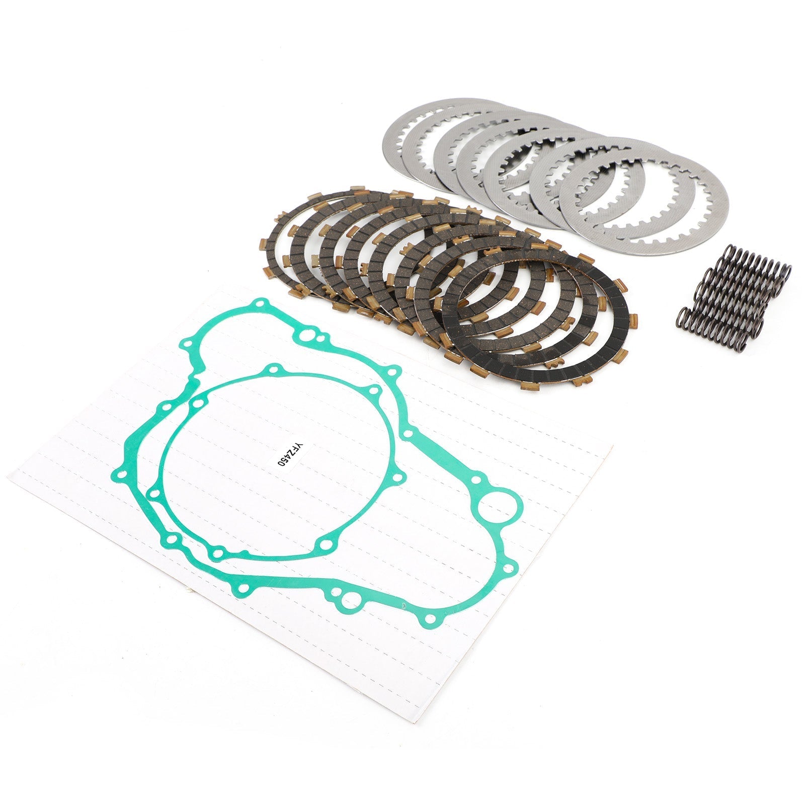 Kit dischi frizione e guarnizioni per Yamaha YFZ450 YFZ 450 2004-2009 Generico