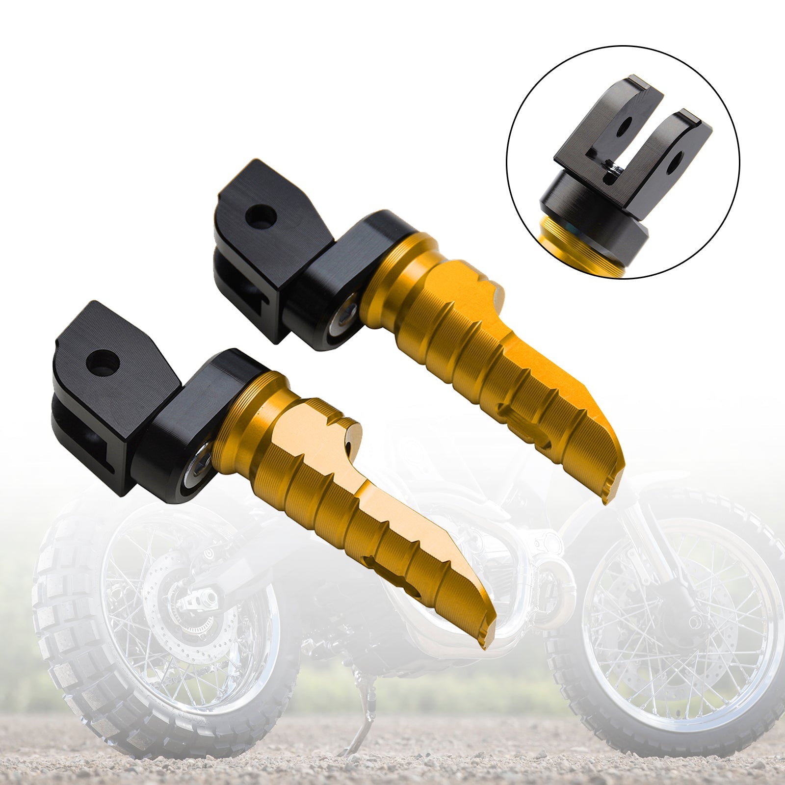 Estriberas delanteras Estriberas para DUCATI MONSTER 821 937 950 1100/S/EVO 1200/S/R